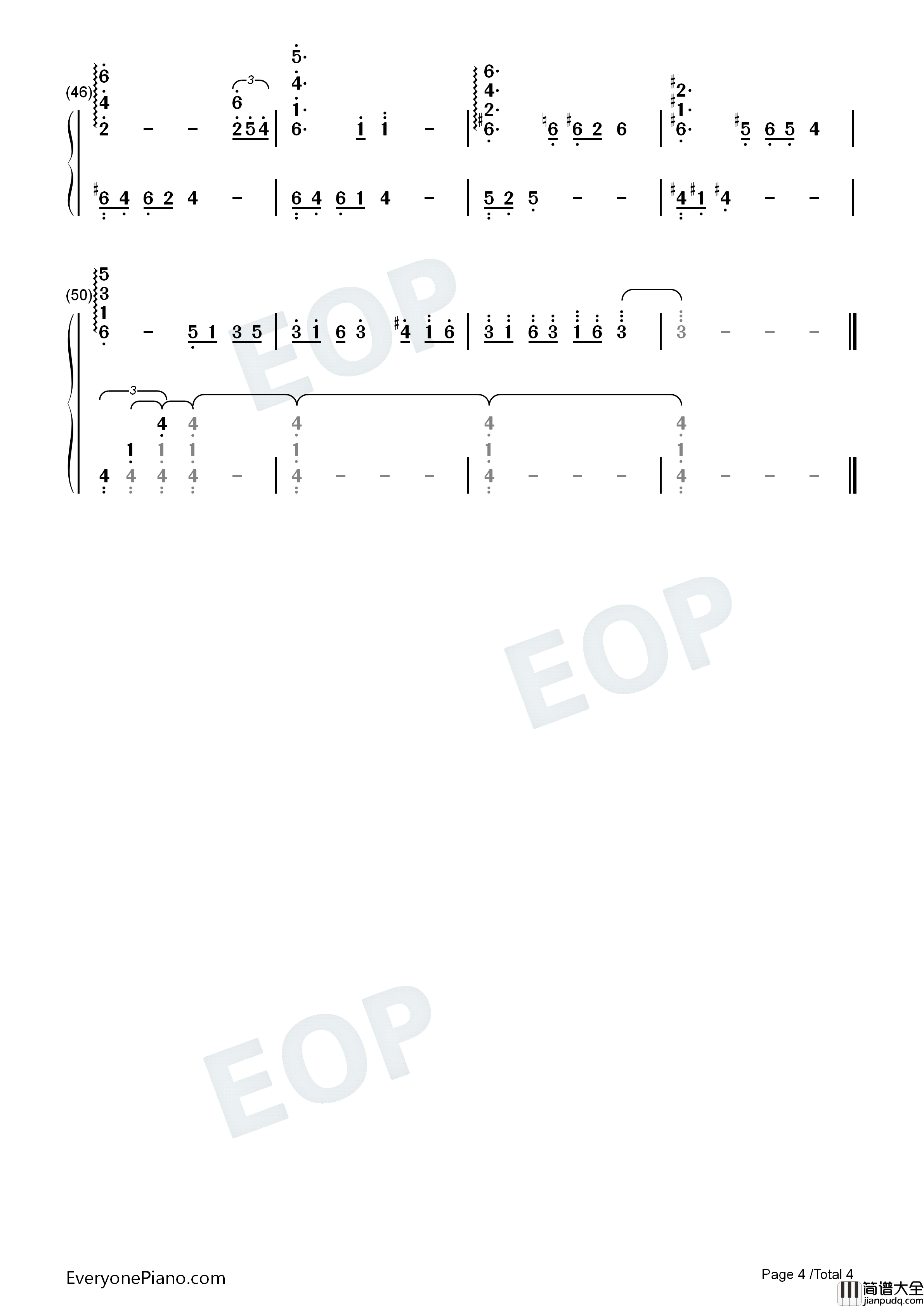 一去不返的时光钢琴简谱_久石让演唱