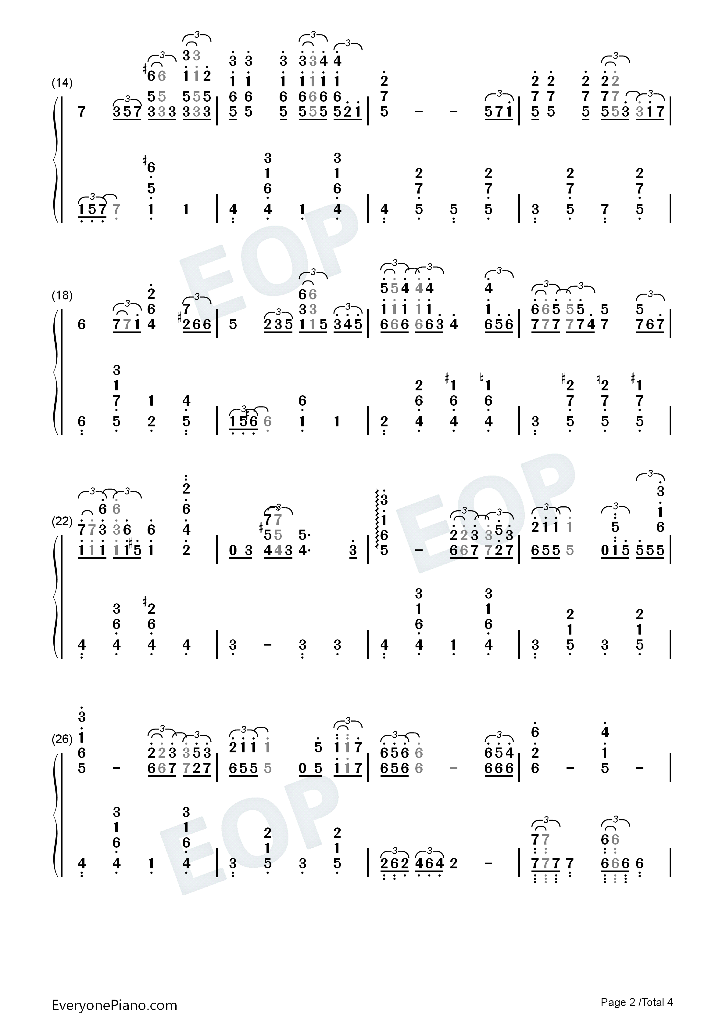 一去不返的时光钢琴简谱_久石让演唱