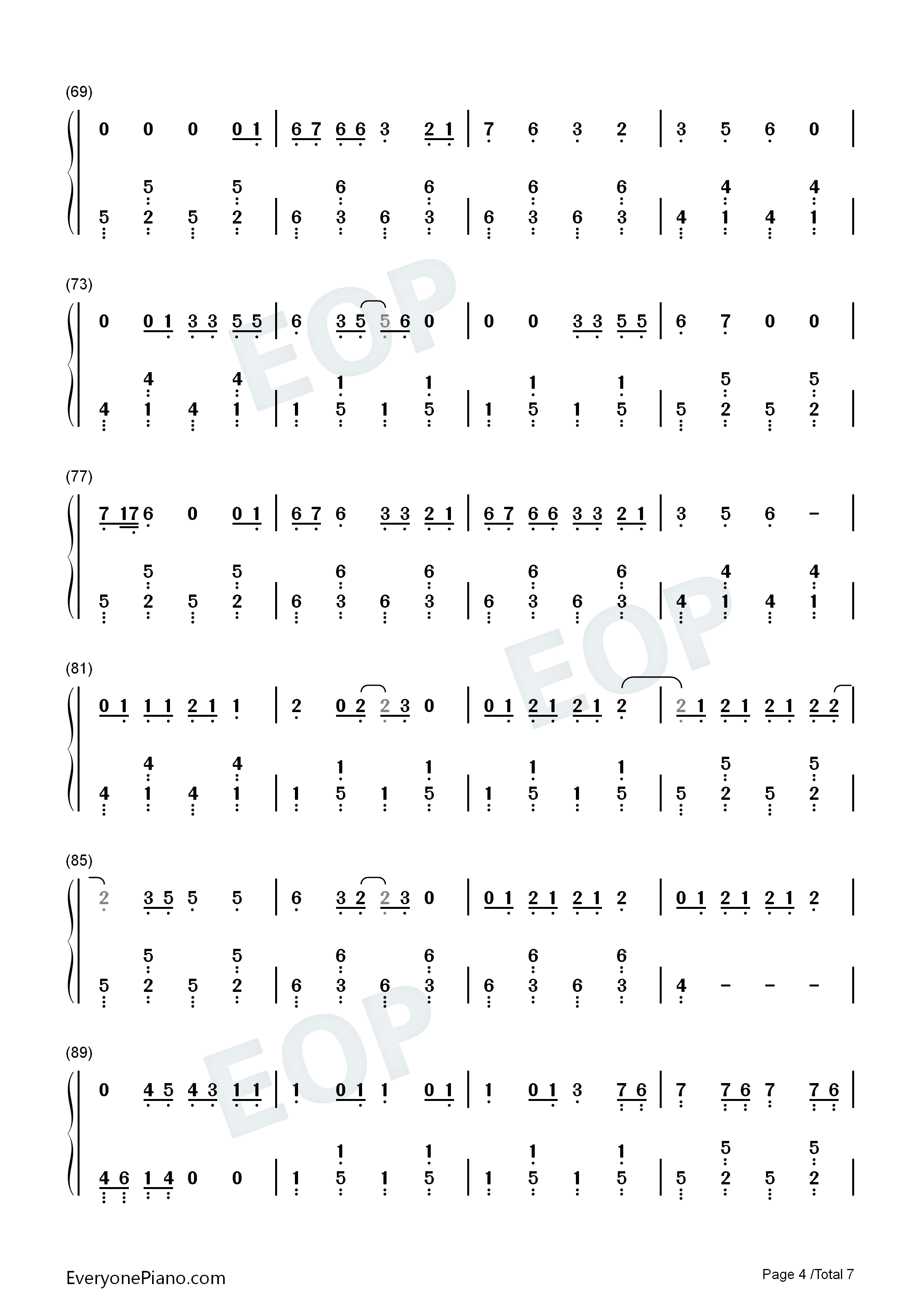 Whiskey_Glasses钢琴简谱_Morgan_Wallen演唱