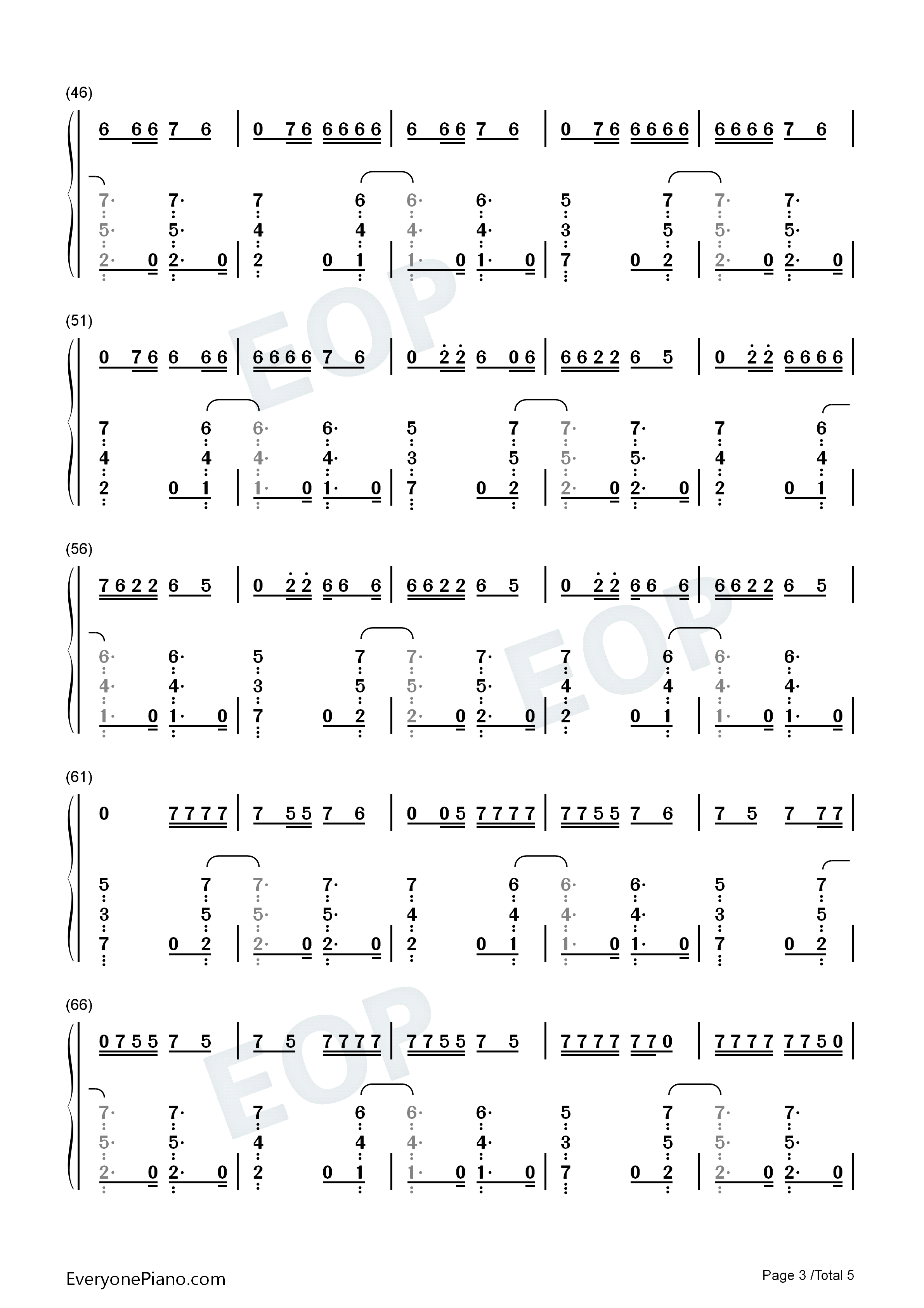 Noticed钢琴简谱_Lil_Mosey演唱