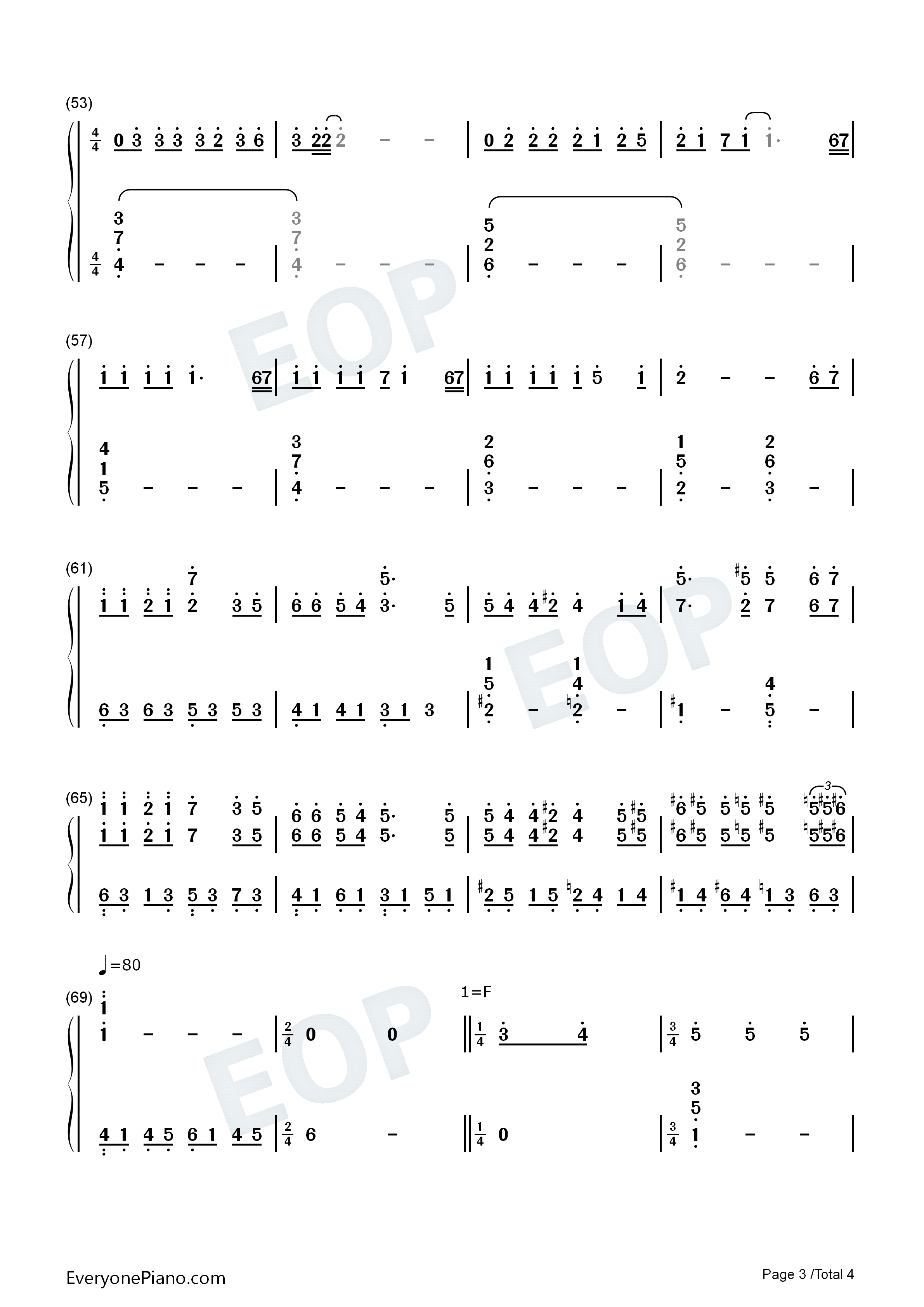 千与千寻BGM串烧钢琴简谱_久石让演唱