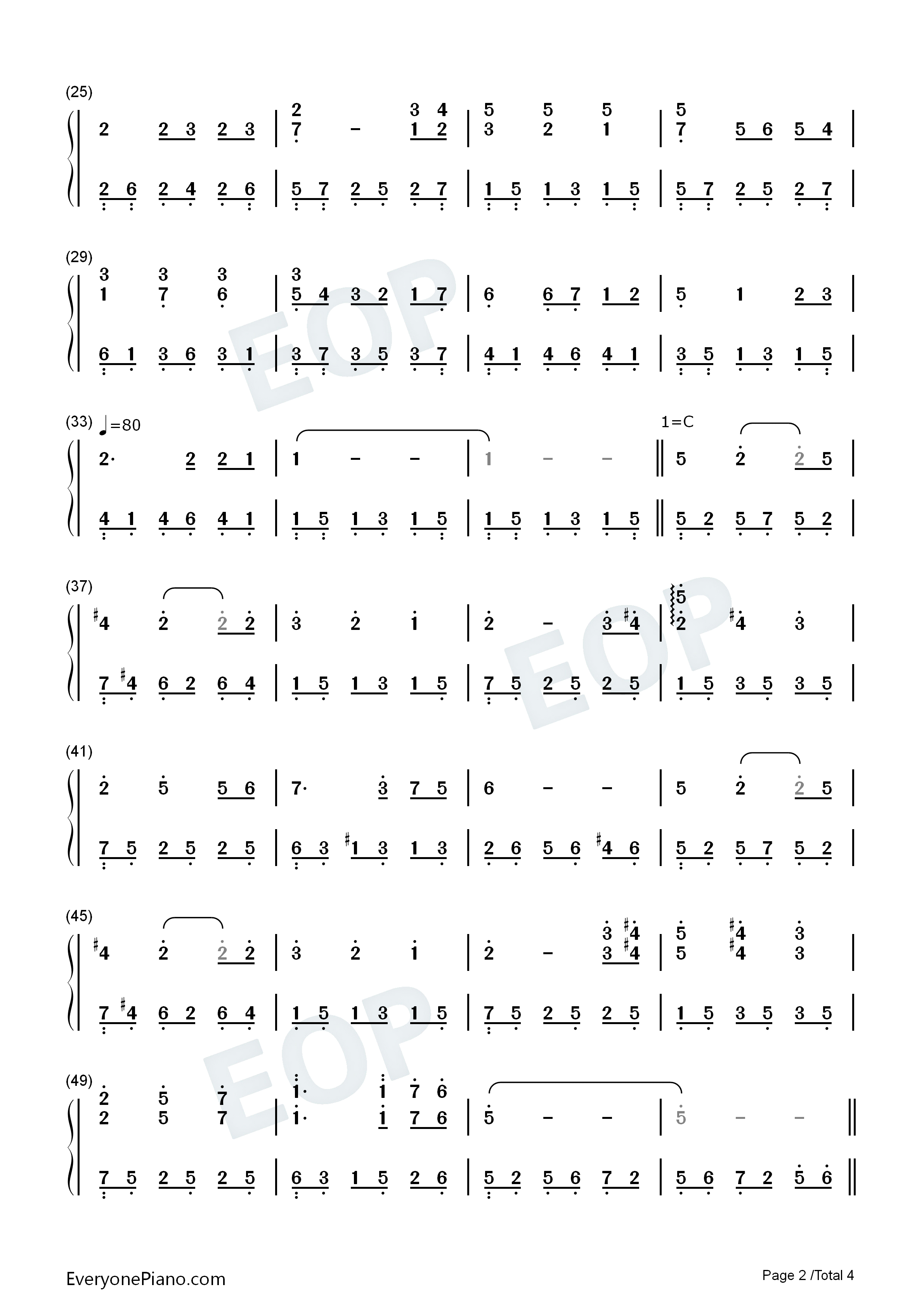 千与千寻BGM串烧钢琴简谱_久石让演唱