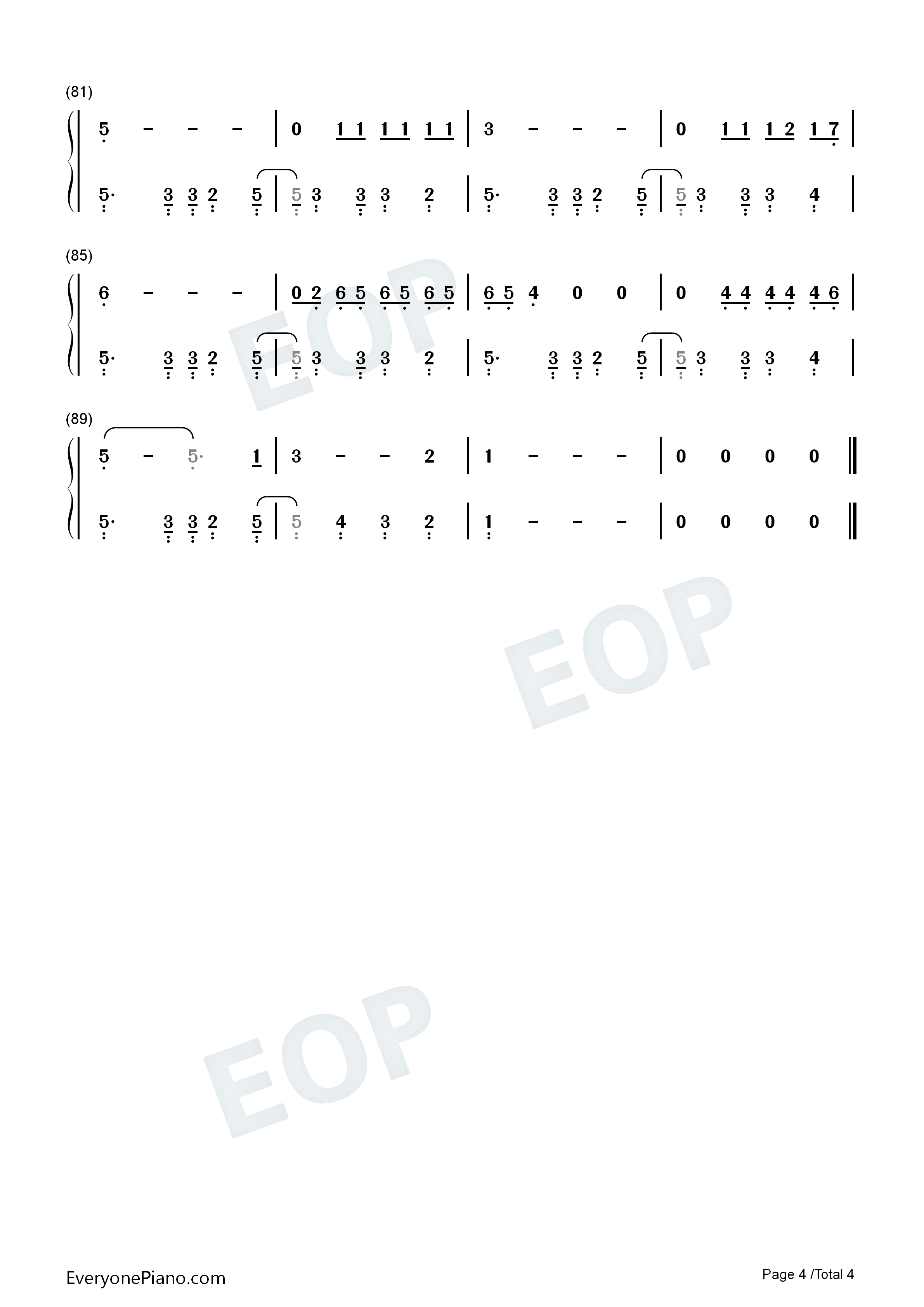 Si_Veo_a_Tu_Mamá钢琴简谱_Bad_Bunny演唱