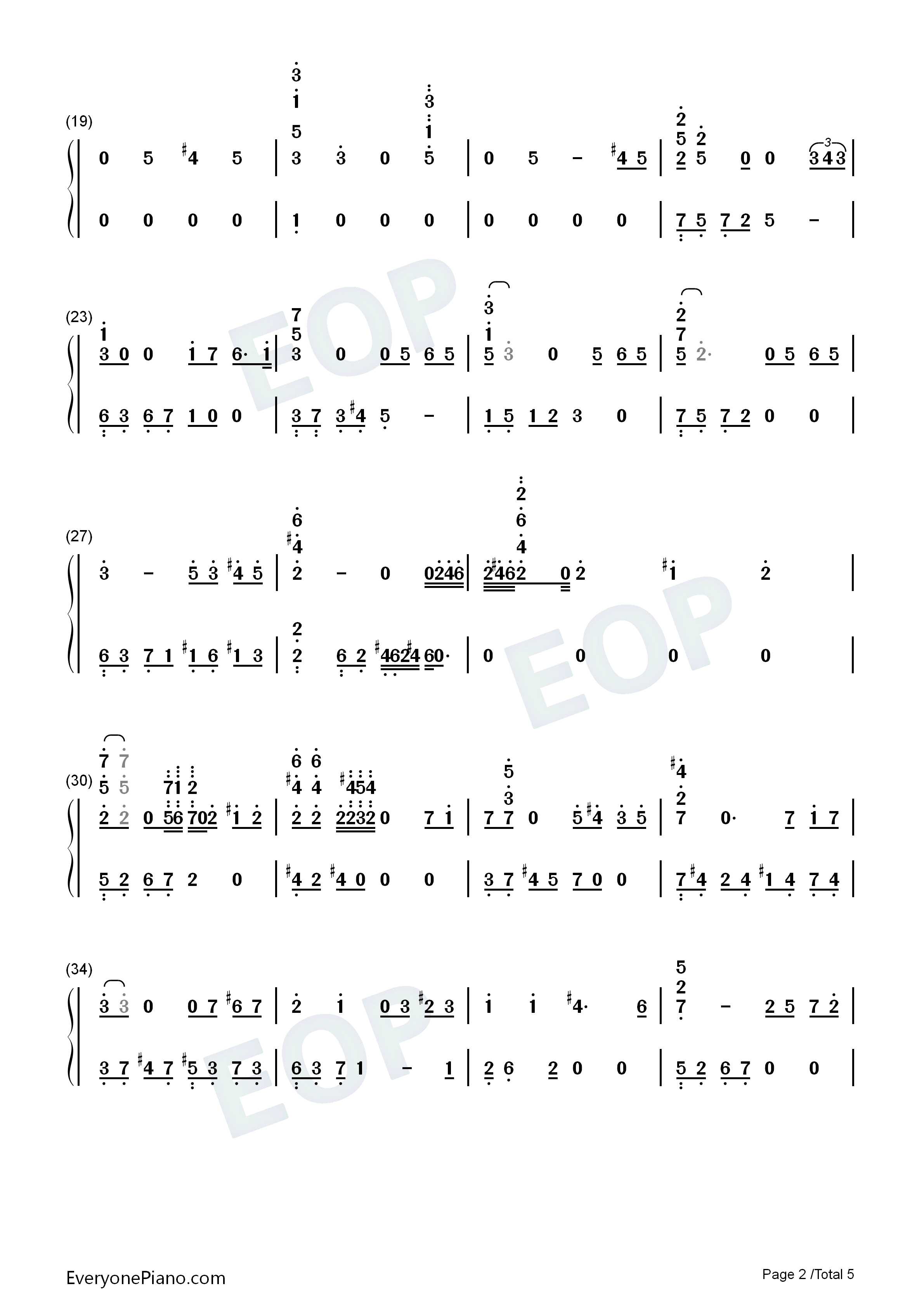 夜半歌声钢琴简谱_华晨宇演唱