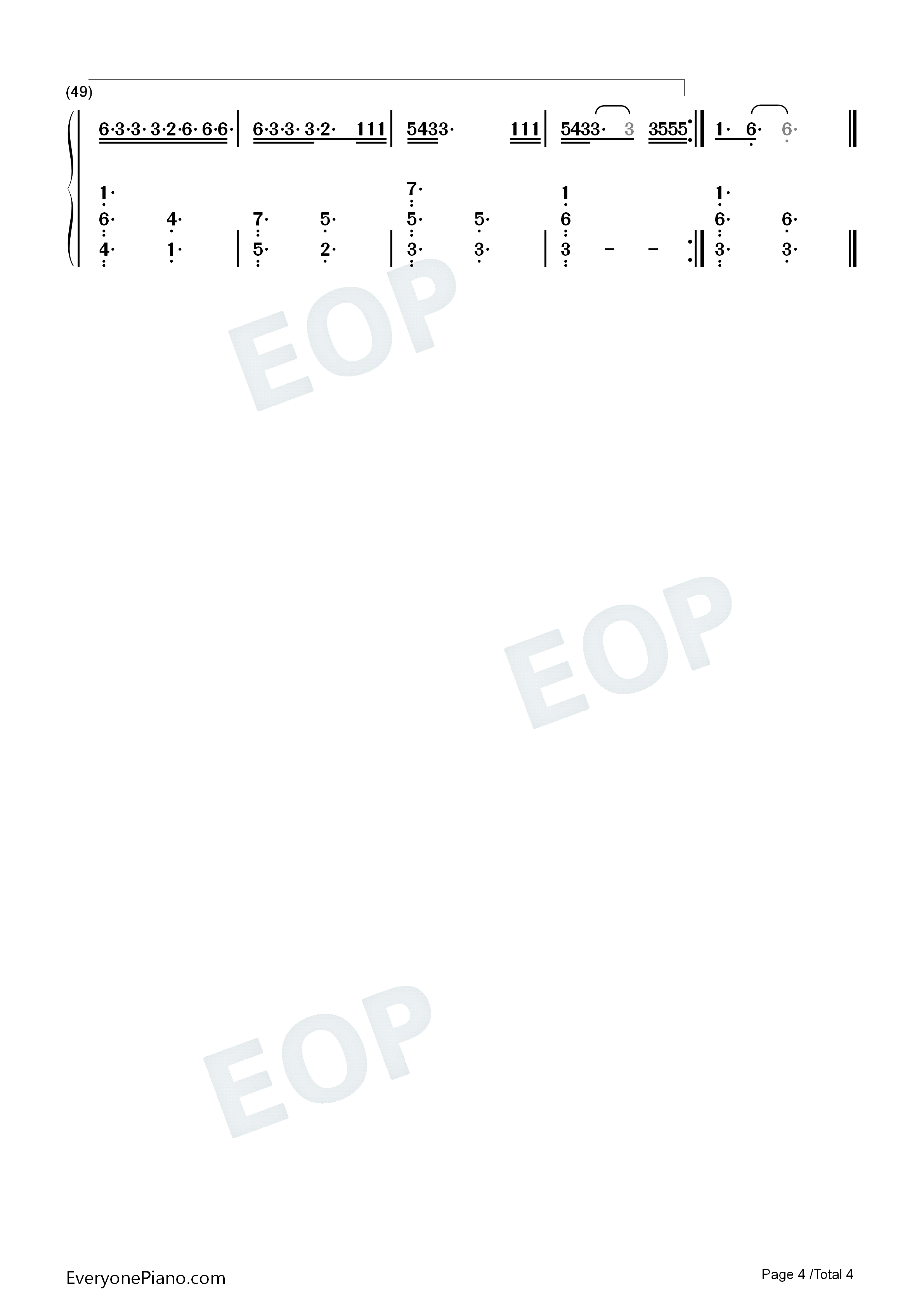 La_Difícil钢琴简谱_Camilo演唱