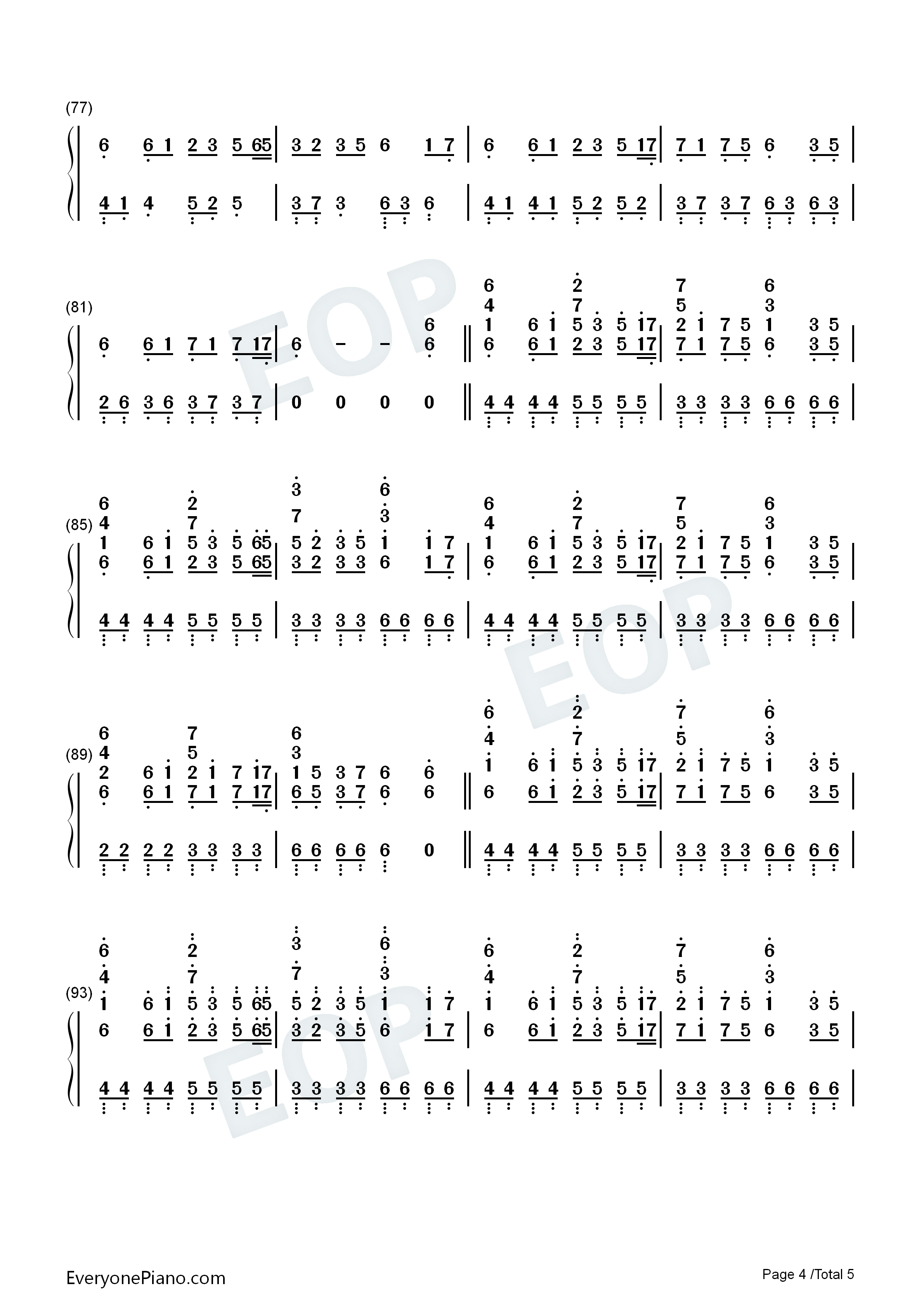 Autumn钢琴简谱_LJY演唱