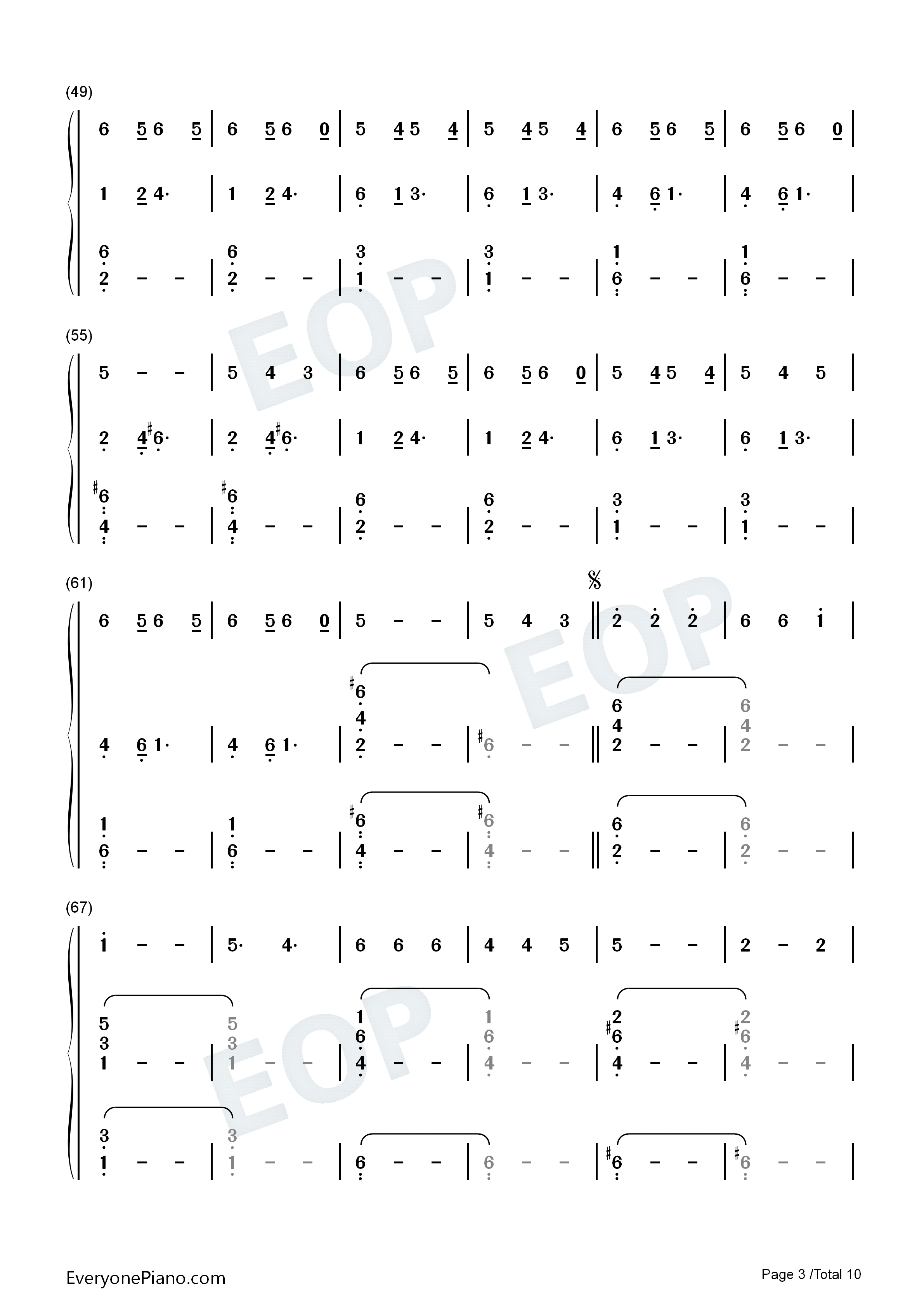 Lover_of_Mine钢琴简谱_5_Seconds_of_Summer演唱