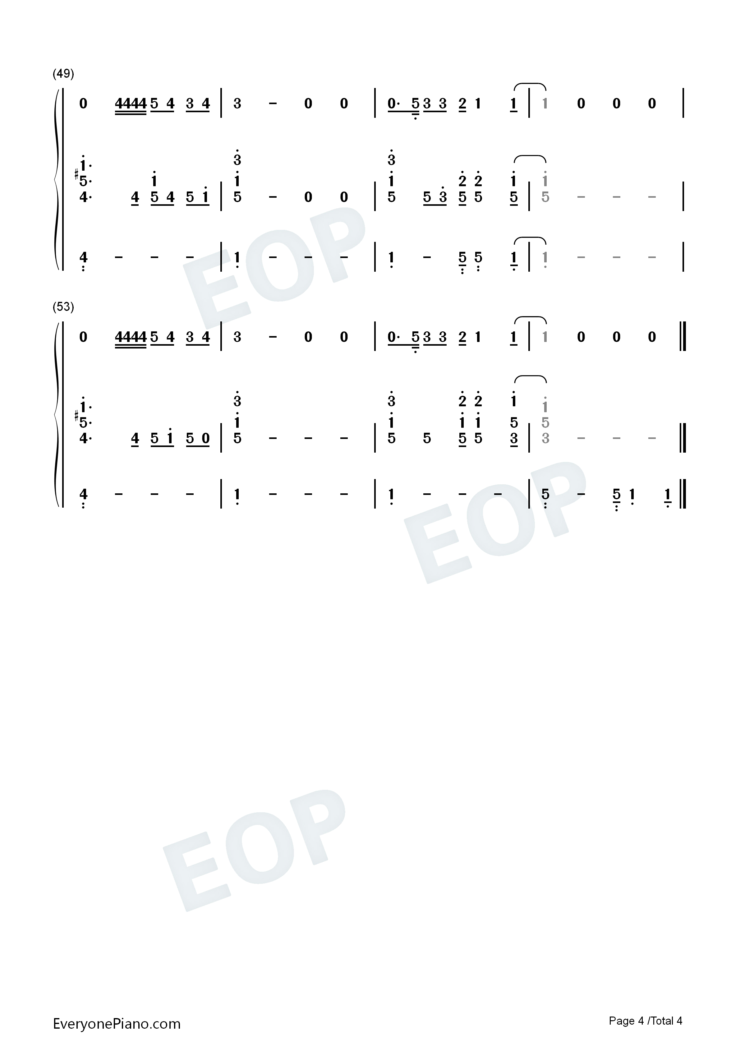 Put_A_Little_Love_On_Me钢琴简谱_Niall_Horan演唱