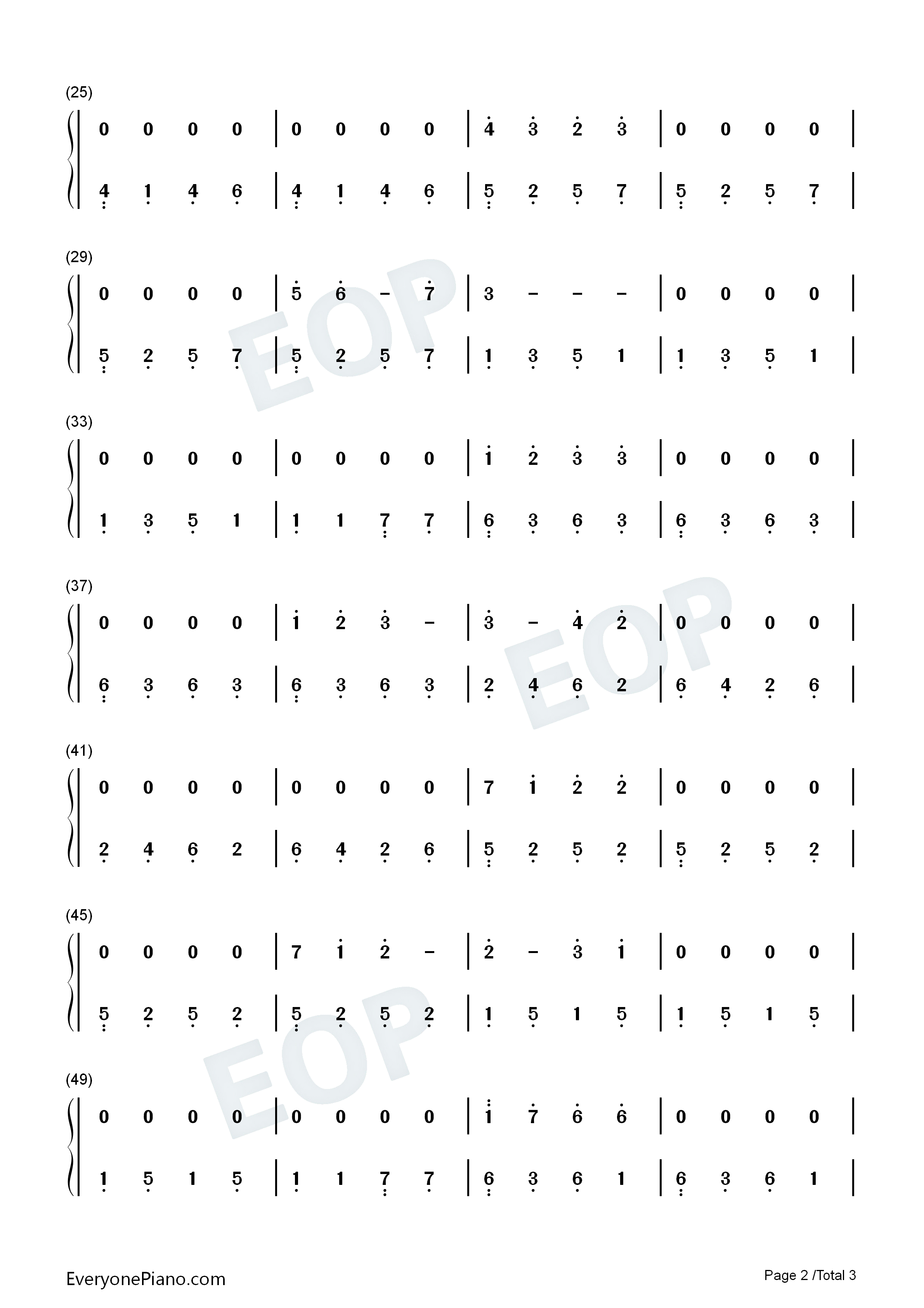 冬表树钢琴简谱_班得瑞演唱