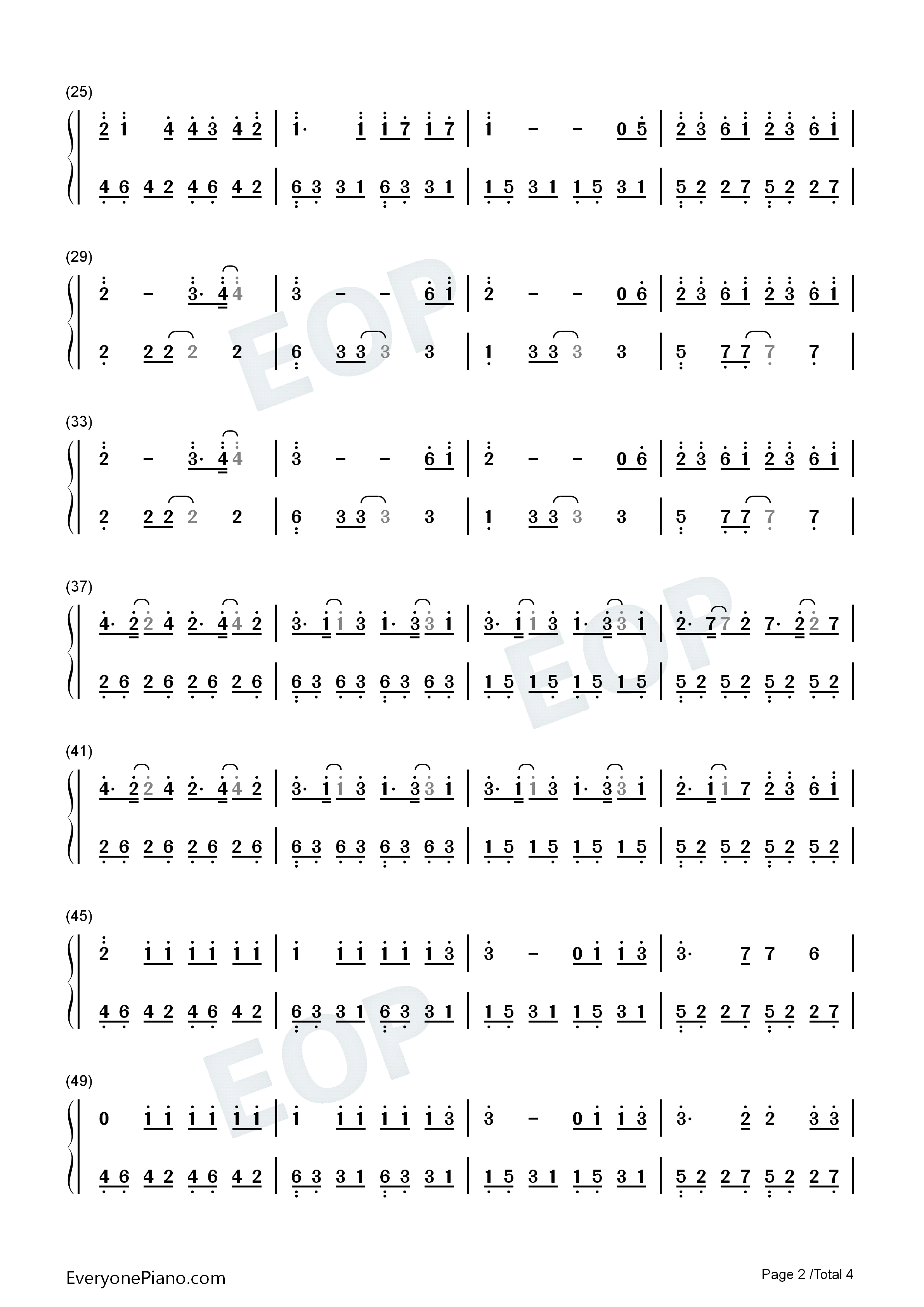 In_Your_Eyes钢琴简谱_Robin_Schulz_Alida演唱