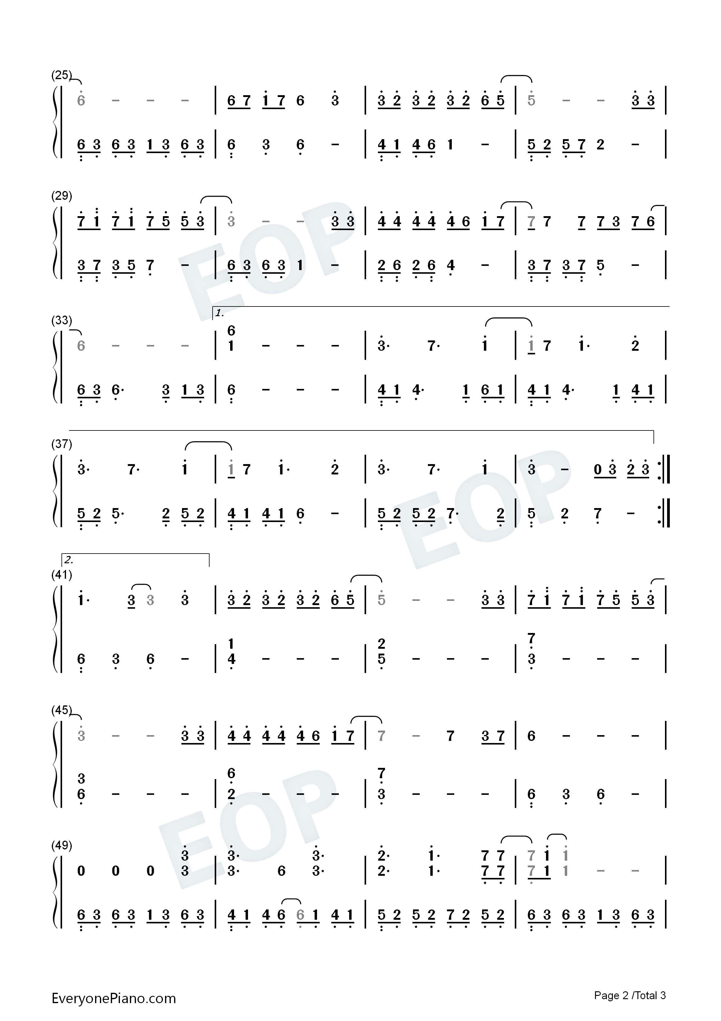 纸船钢琴简谱_薛之谦_郁可唯演唱