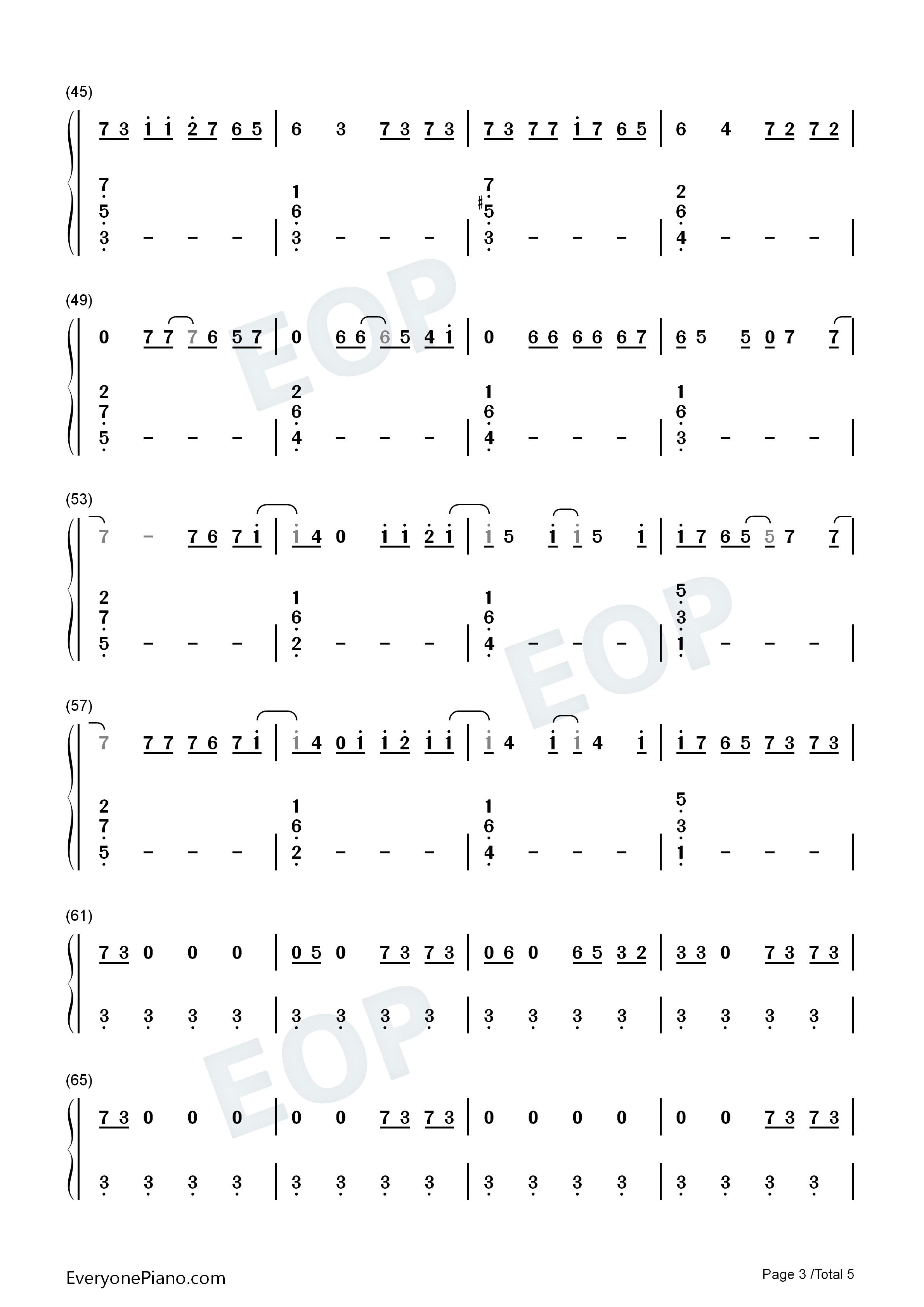 Just_Sing钢琴简谱_Justin_Timberlake_Ludwig_Göransson_Max_Martin_Sarah_Aarons演唱