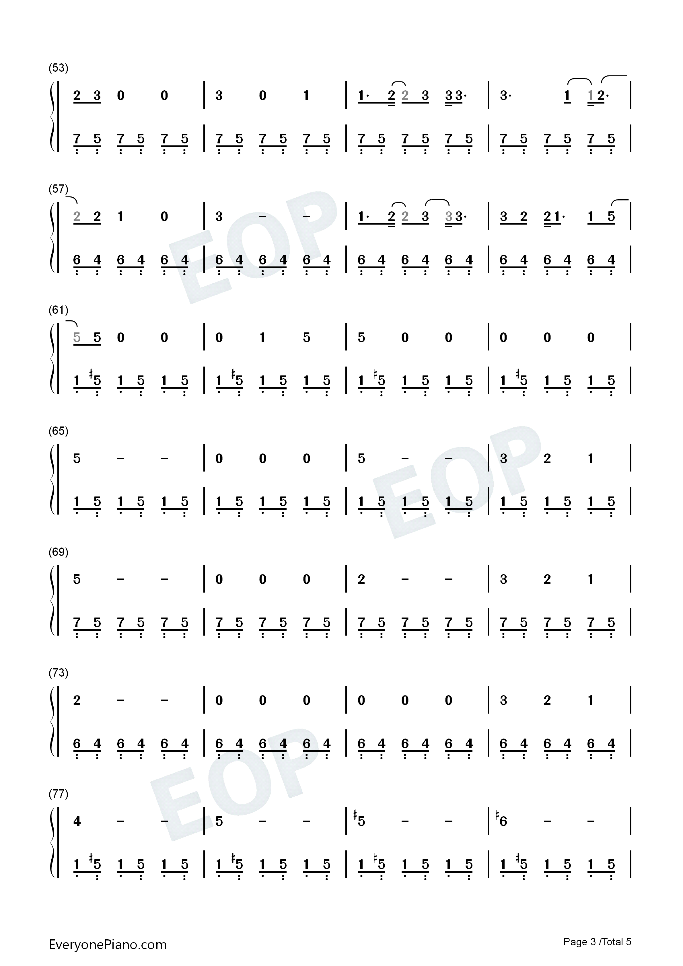 Gimme_Love钢琴简谱_Joji演唱