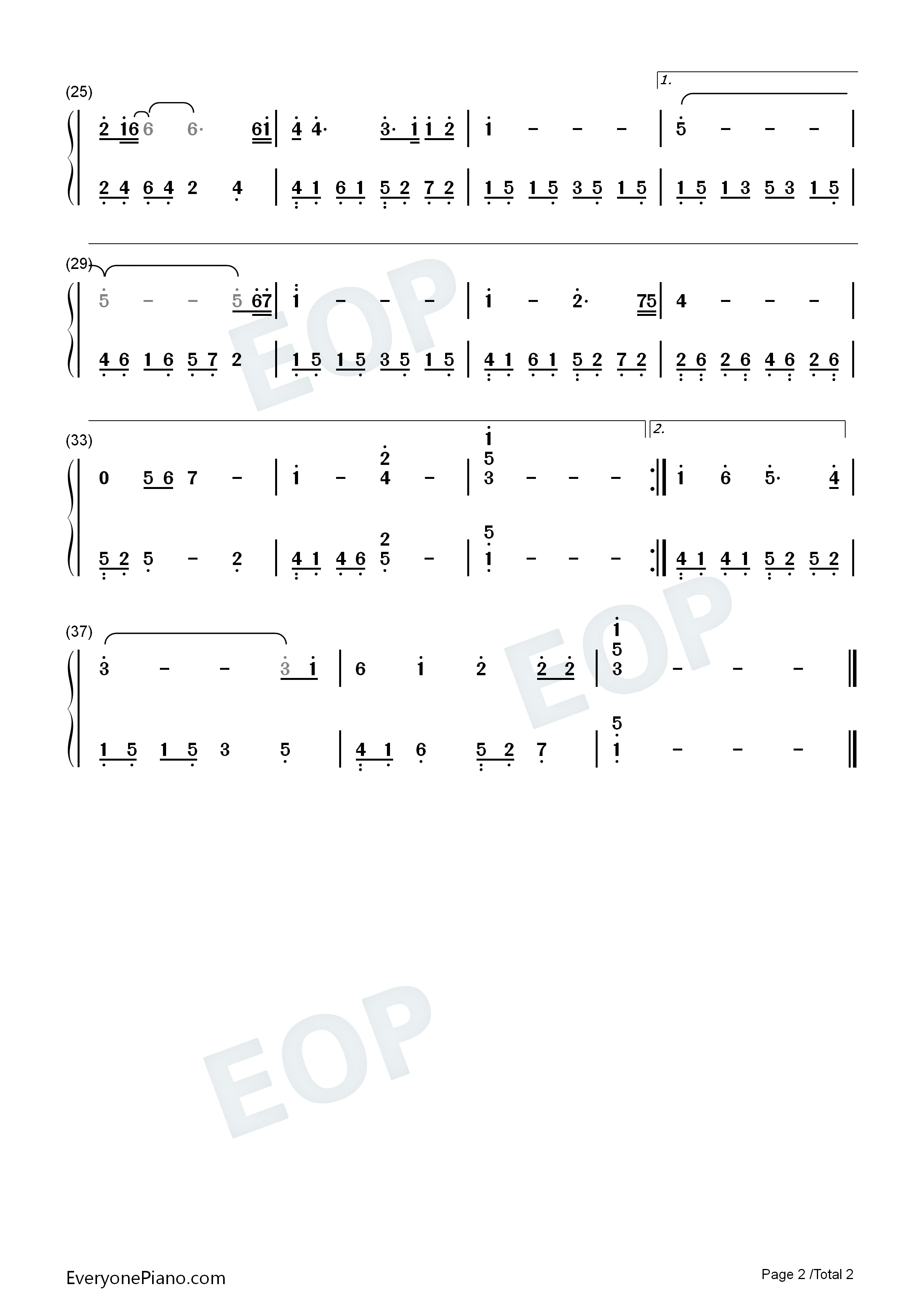 爱情有什么道理钢琴简谱_李宗盛_张艾嘉演唱