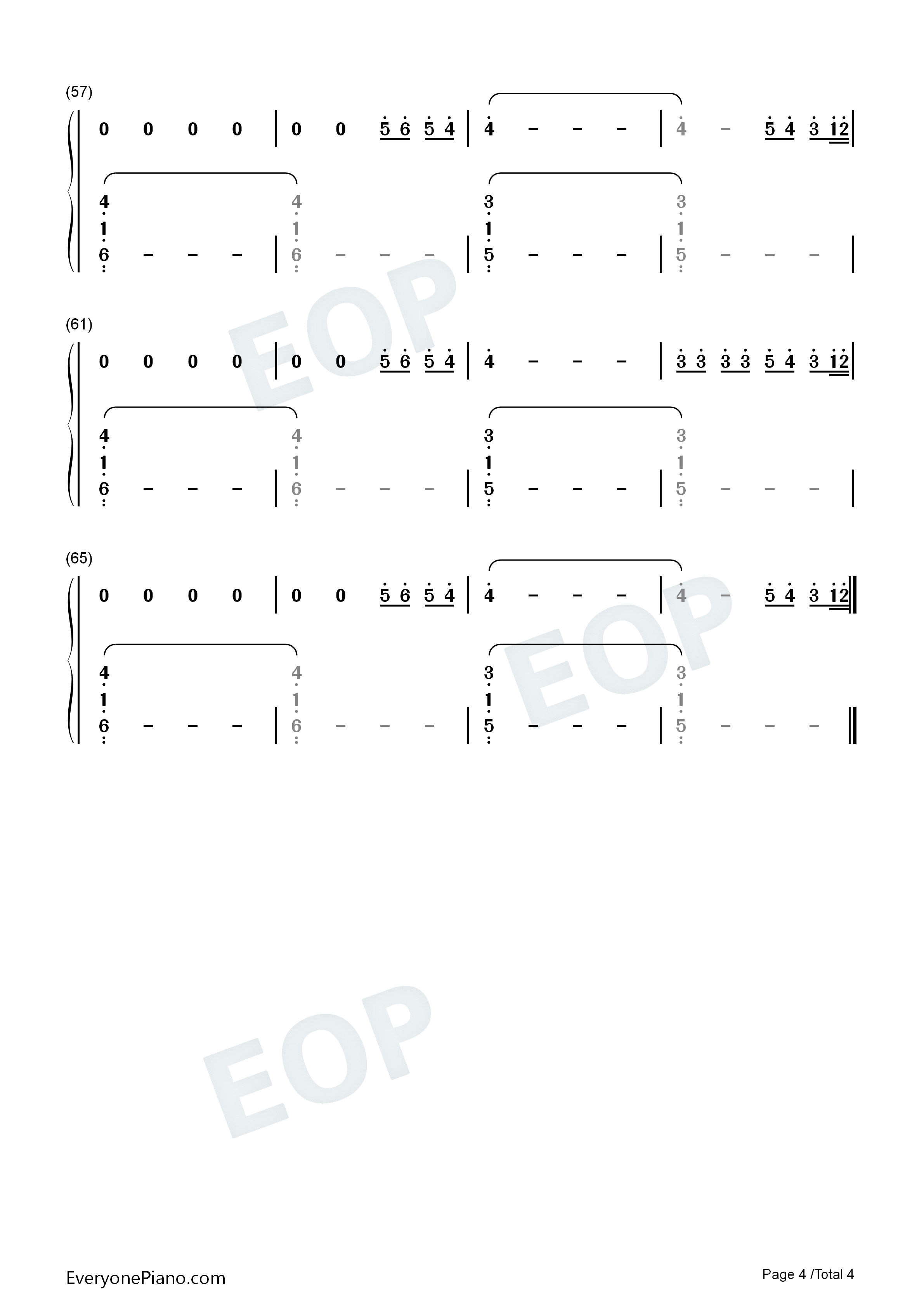 Time_Flies钢琴简谱_Drake演唱