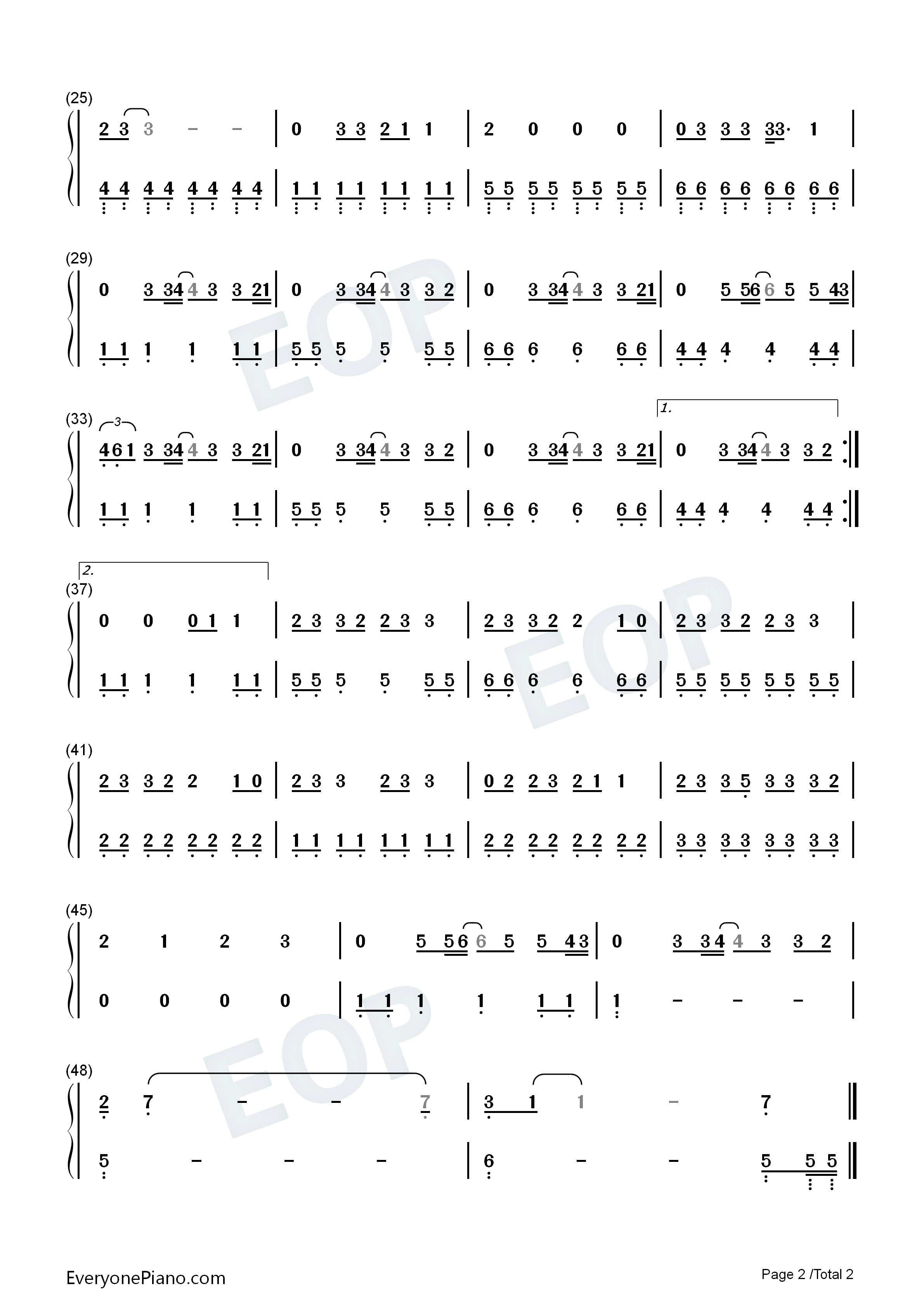 Lay_Your_Head_On_Me钢琴简谱_Major_Lazer_Marcus_Mumford演唱