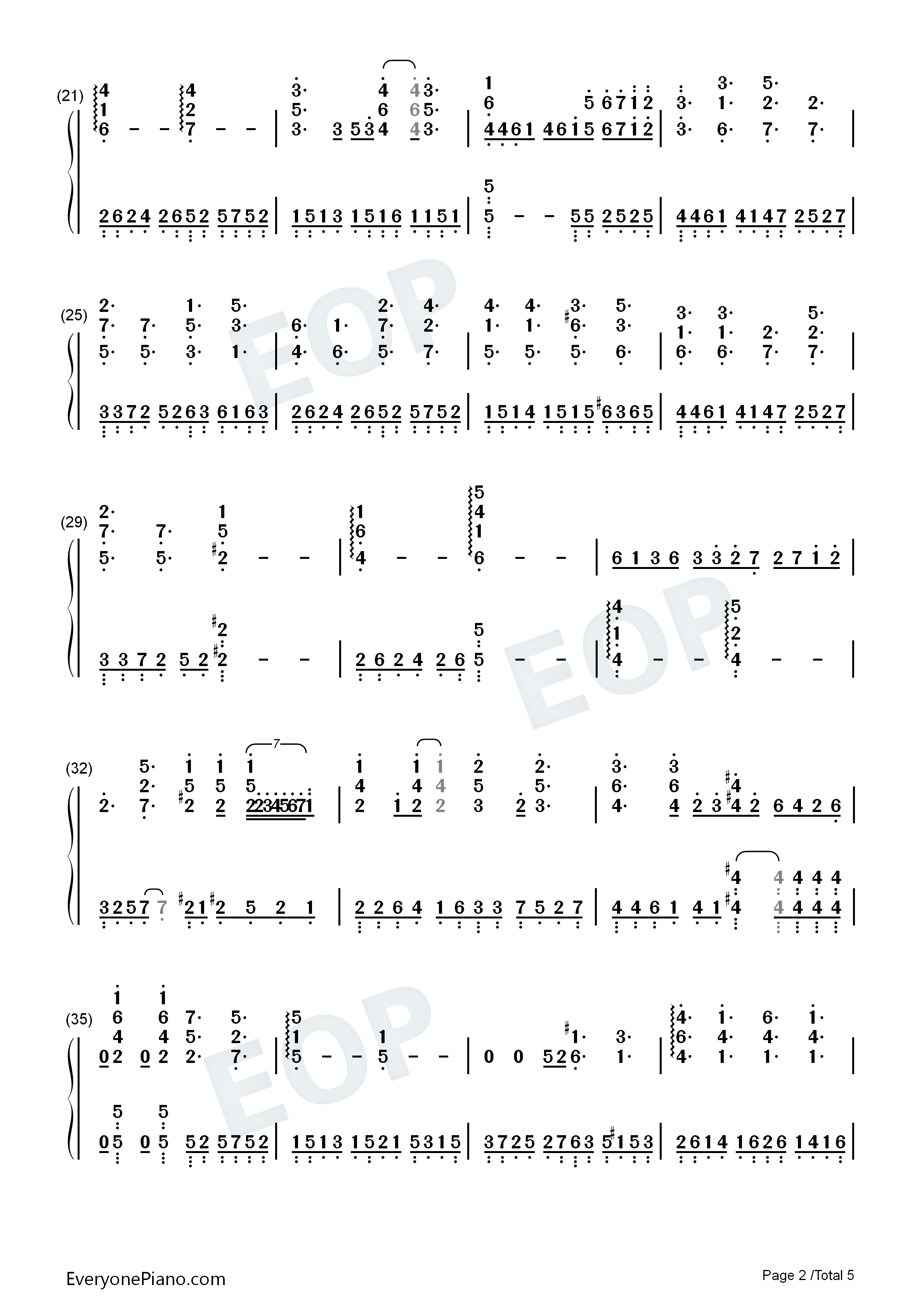 喜欢你钢琴简谱_徐佳莹演唱