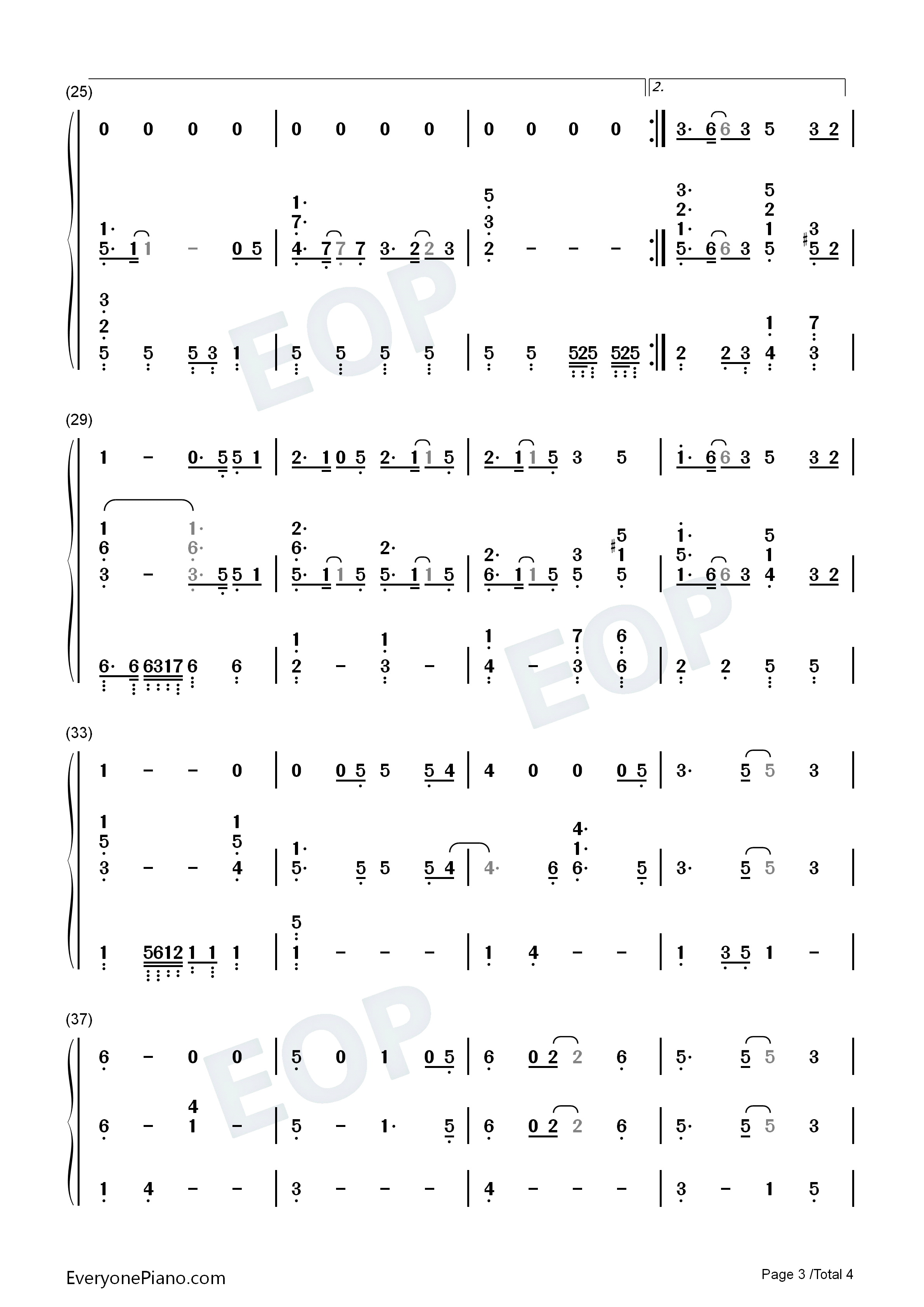 When_Will_My_Life_Begin钢琴简谱_Mandy_Moore演唱