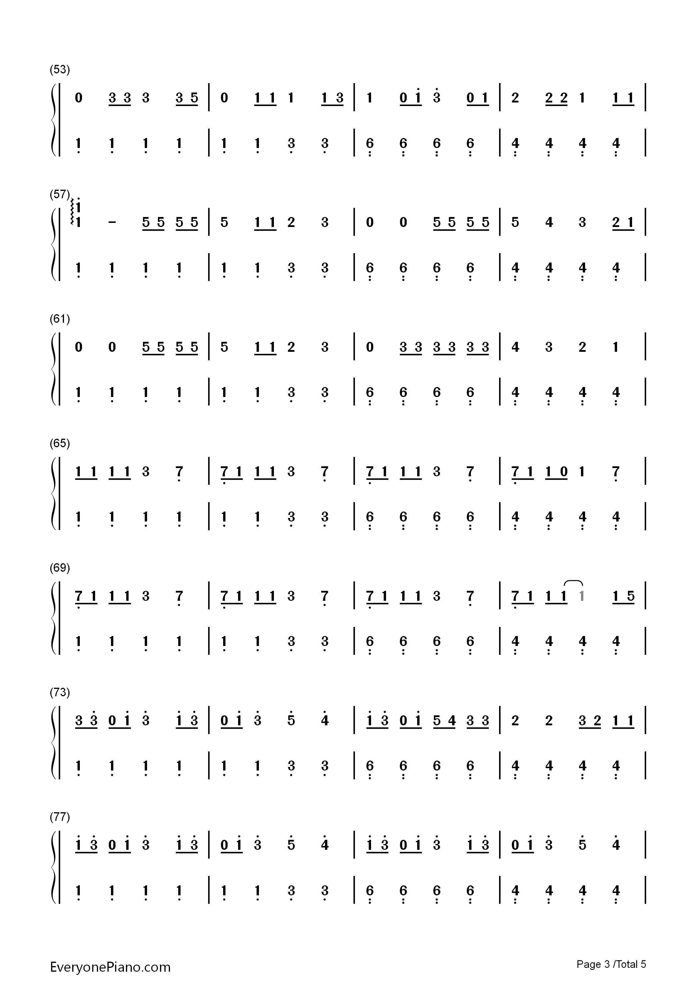 Nobody_but_You钢琴简谱_Blake_Shelton_Gwen_Stefani演唱