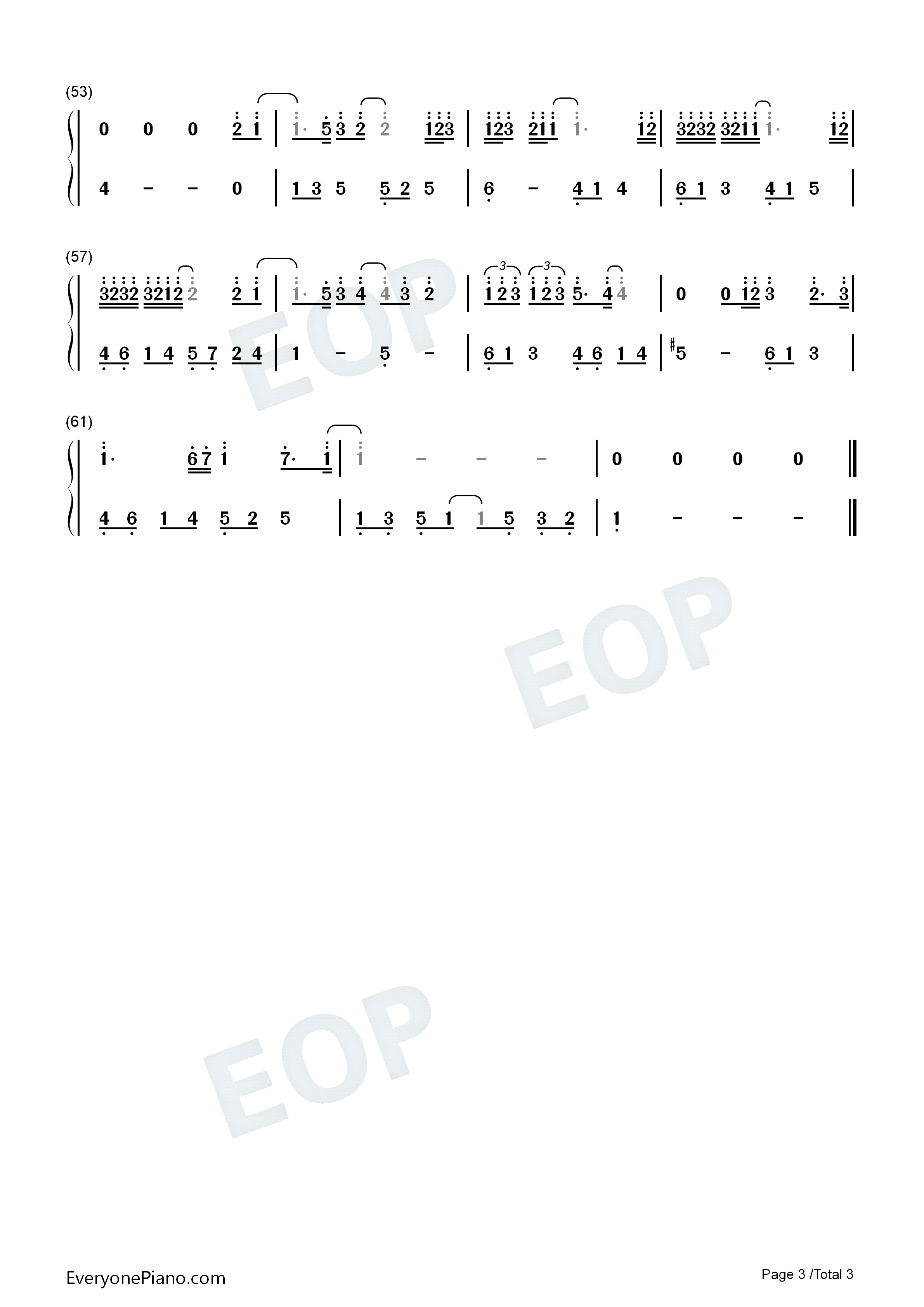 Here_I_Am_Again钢琴简谱_白艺潾演唱