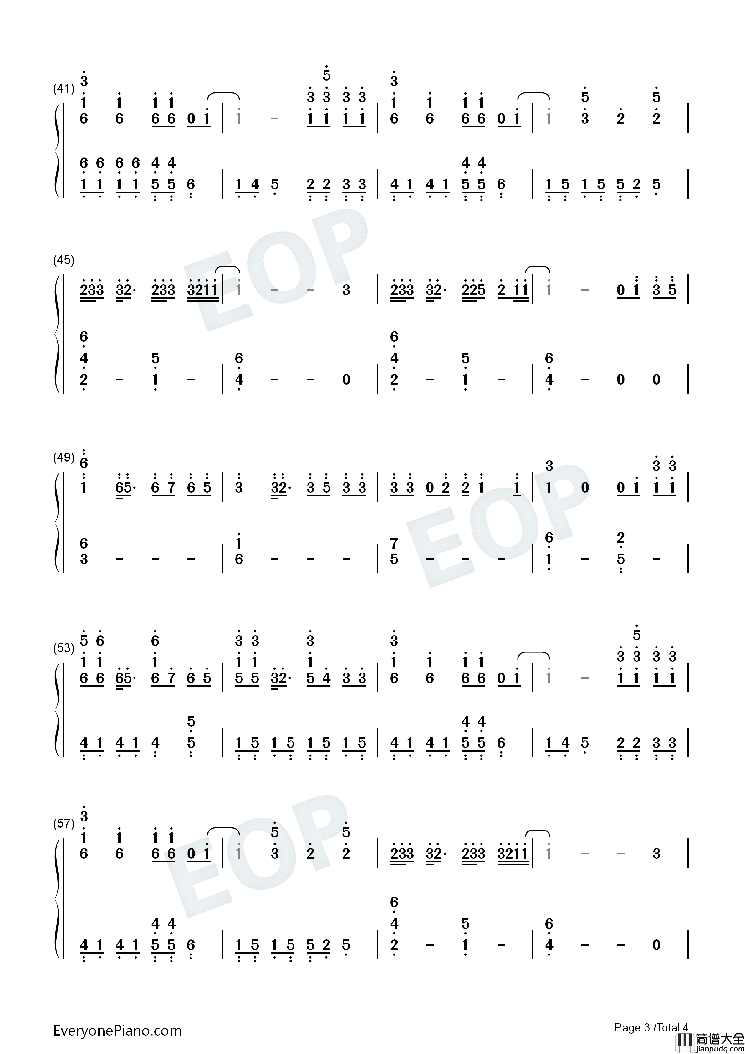 Dancing_with_Your_Ghost钢琴简谱_Sasha_Sloan演唱