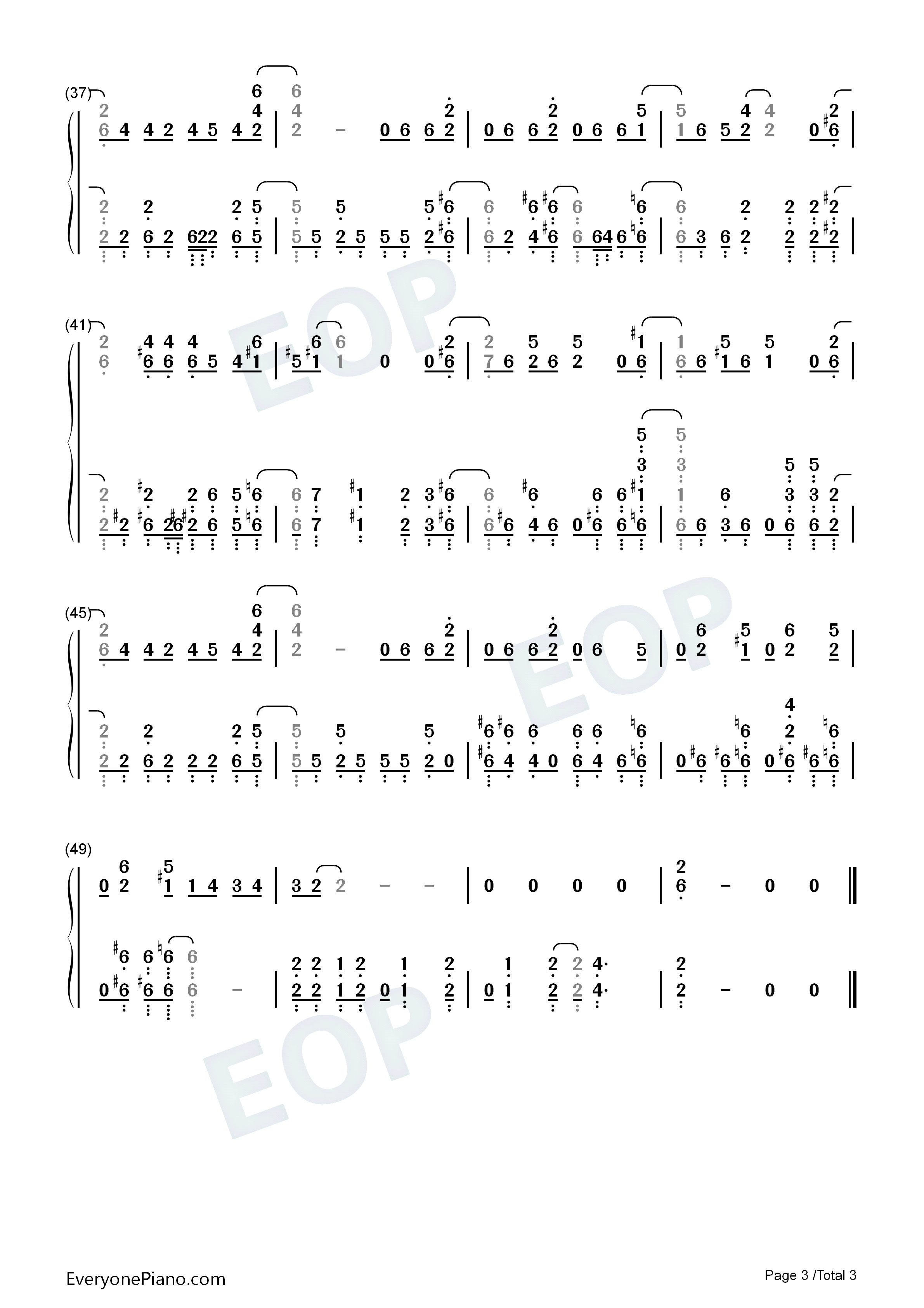 DADDY_DADDY_DO钢琴简谱_铃木雅之_铃木爱理演唱