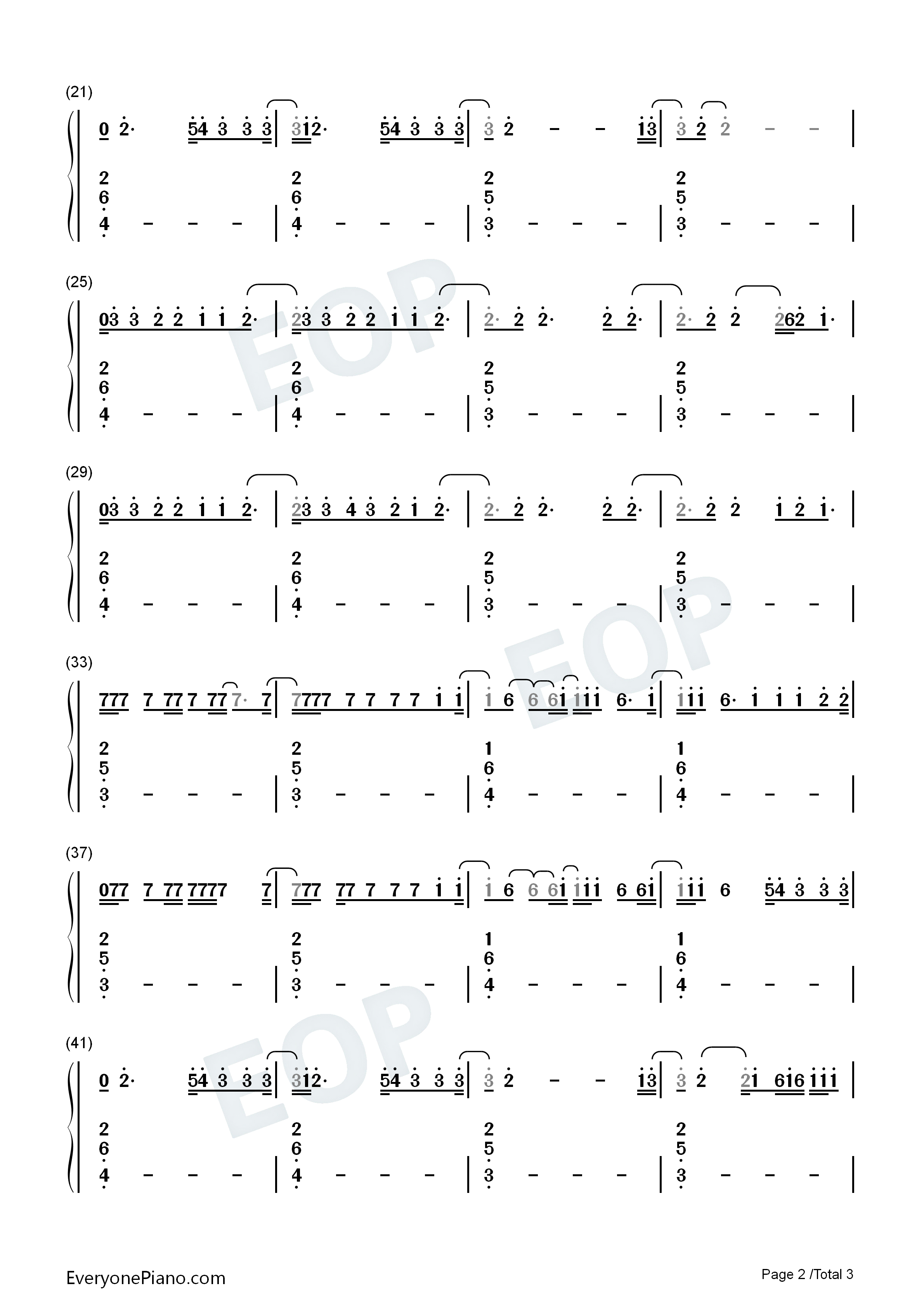 Power钢琴简谱_Ellie_Goulding演唱