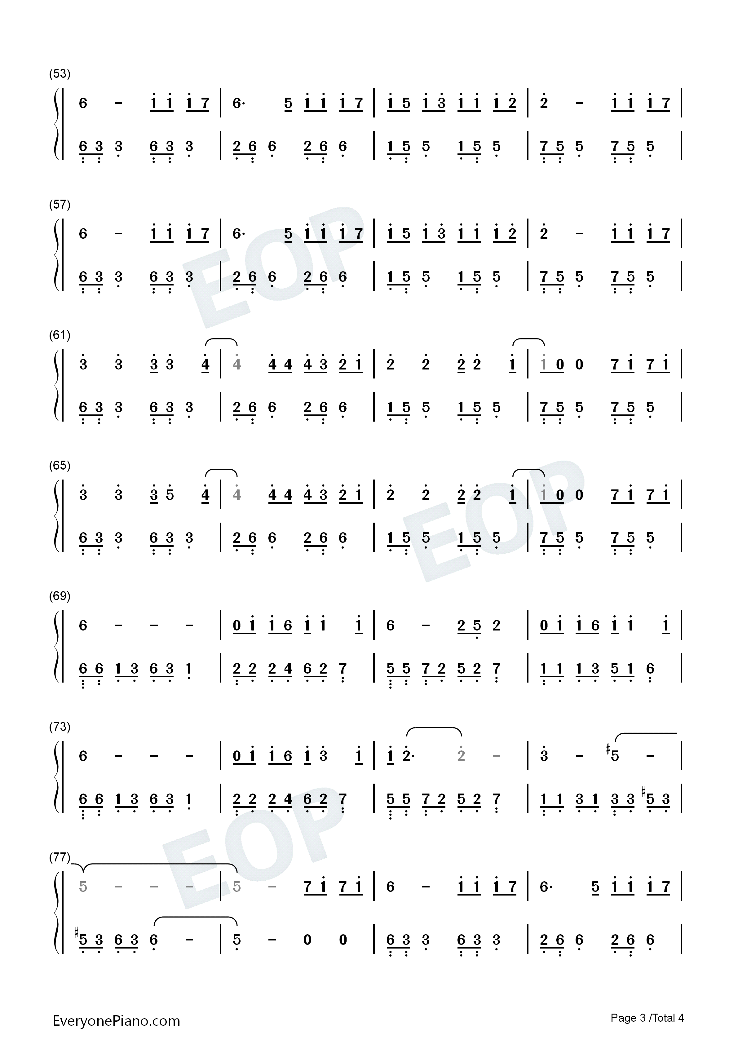 Salt钢琴简谱_Ava_Max演唱