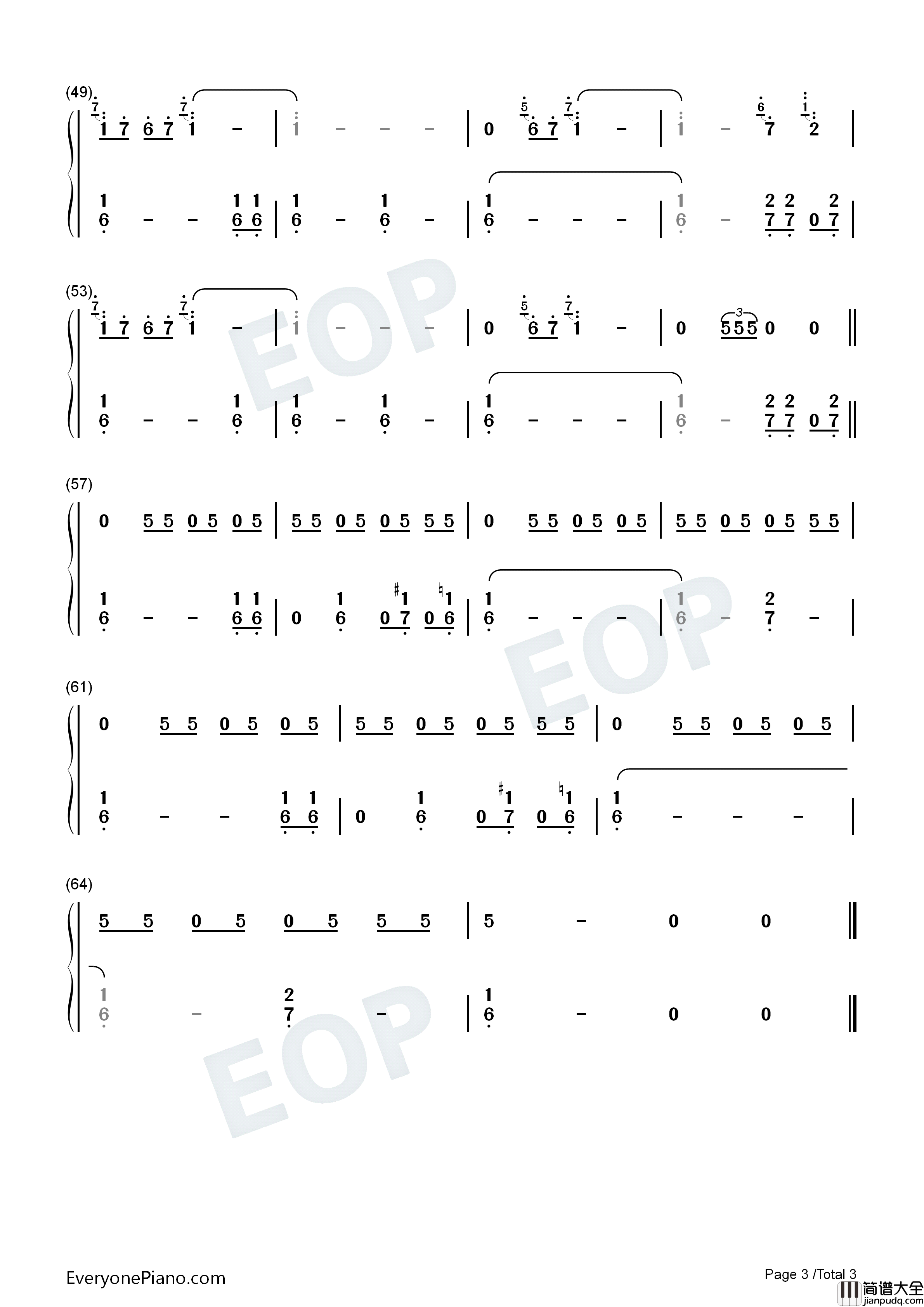 Out_West钢琴简谱_Travis_Scott_Young_Thug演唱