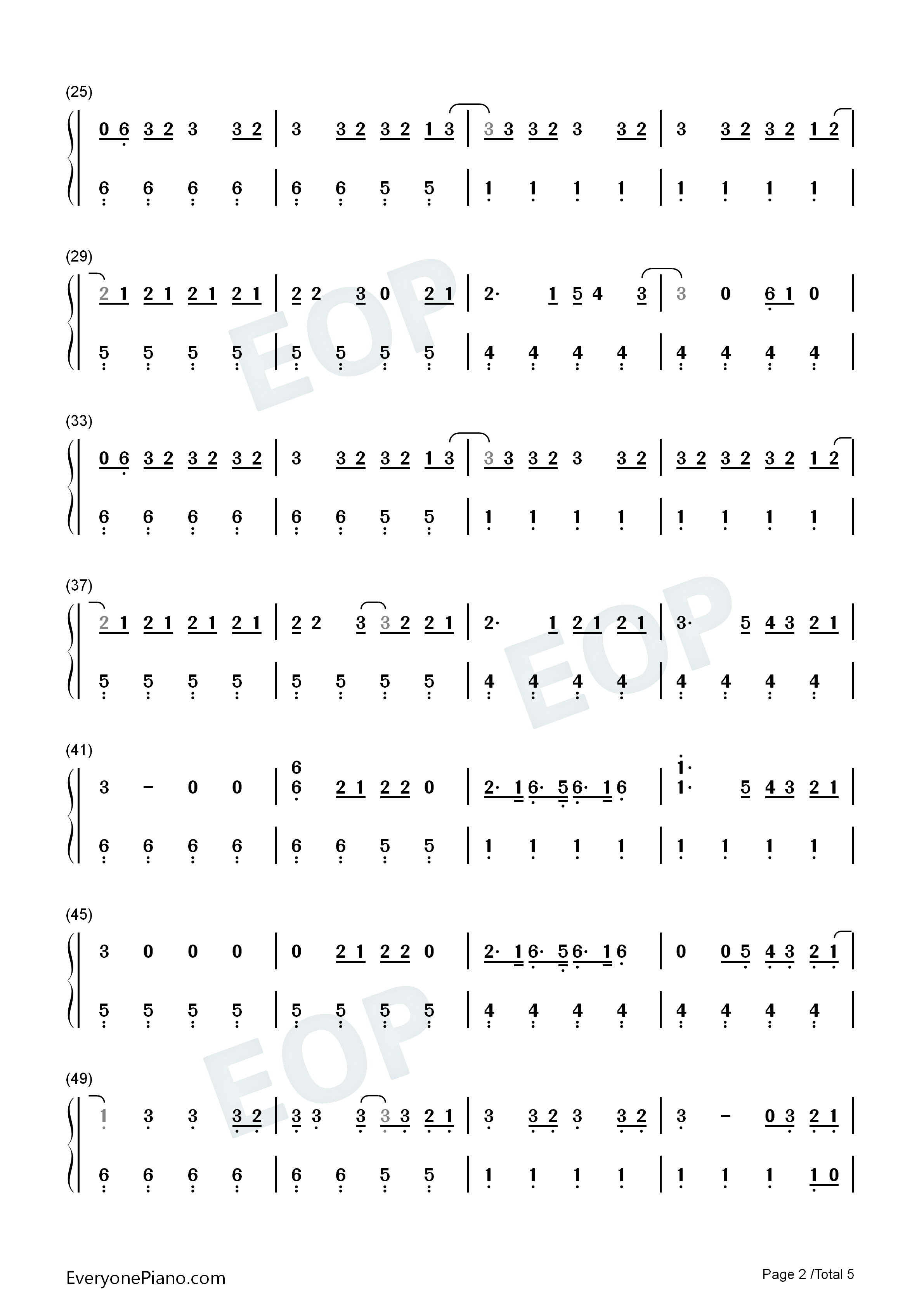 I_Hope钢琴简谱_Gabby_Barrett_Charlie_Puth演唱