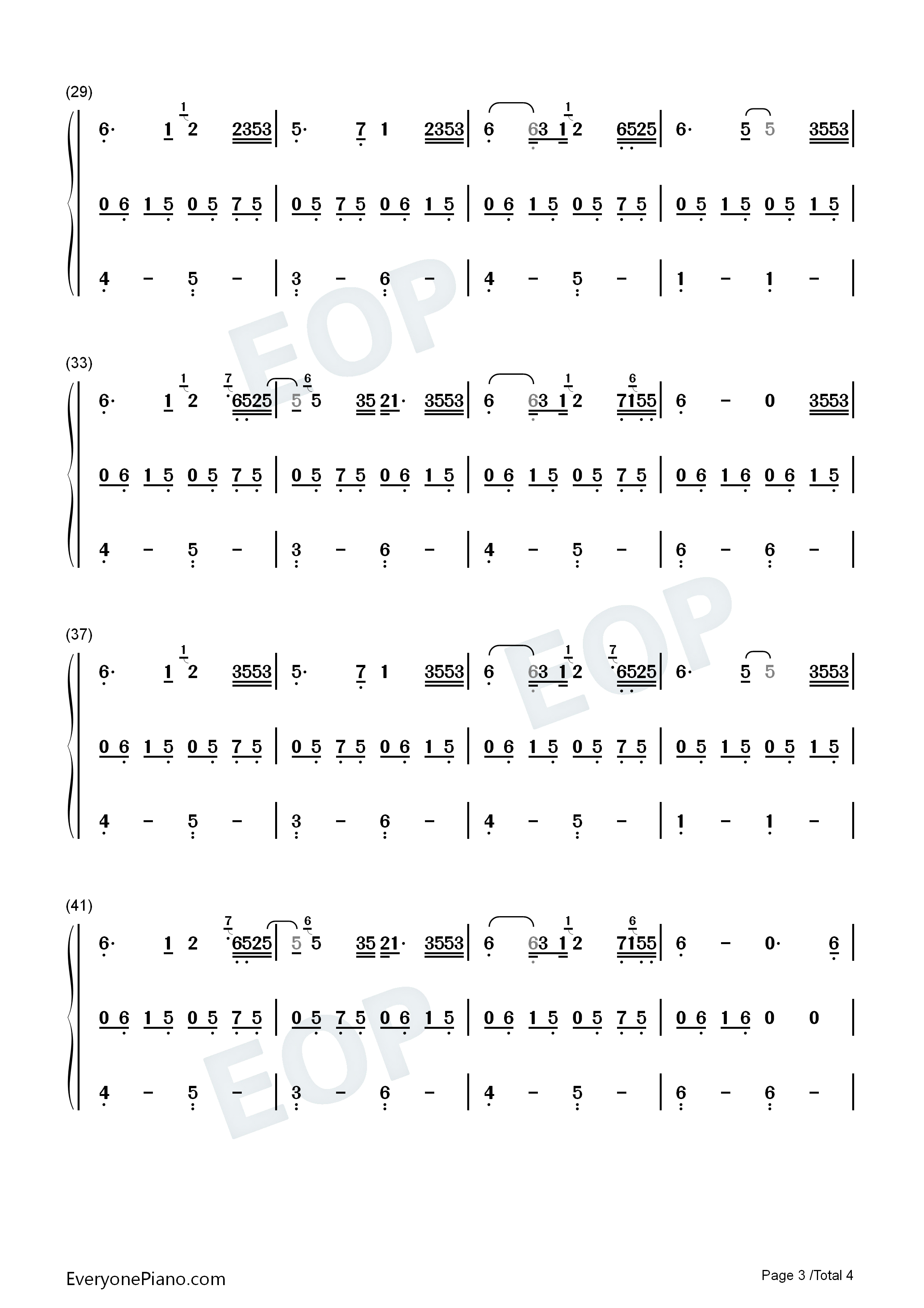 多情种钢琴简谱_要不要买菜_胡杨林演唱