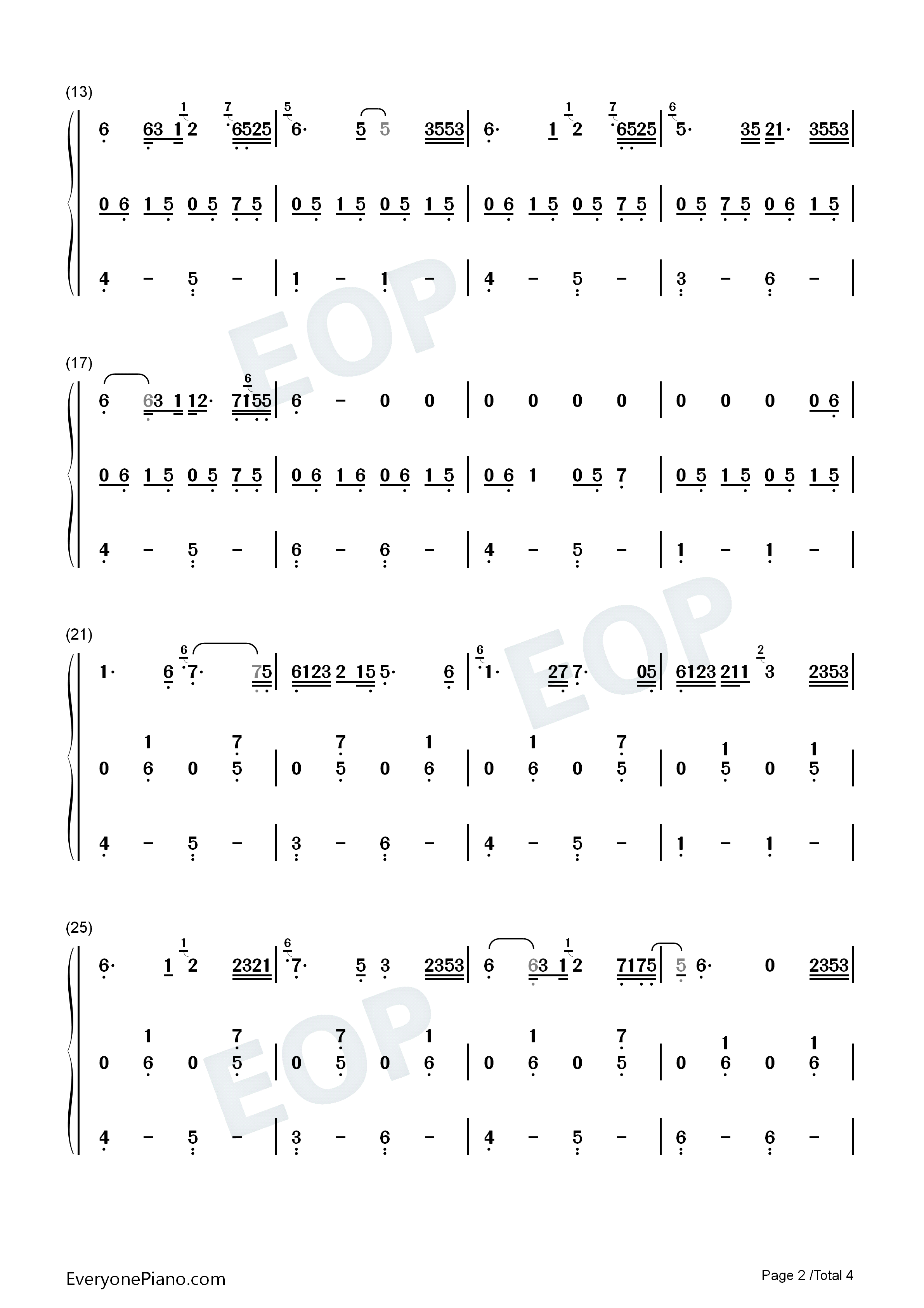 多情种钢琴简谱_要不要买菜_胡杨林演唱