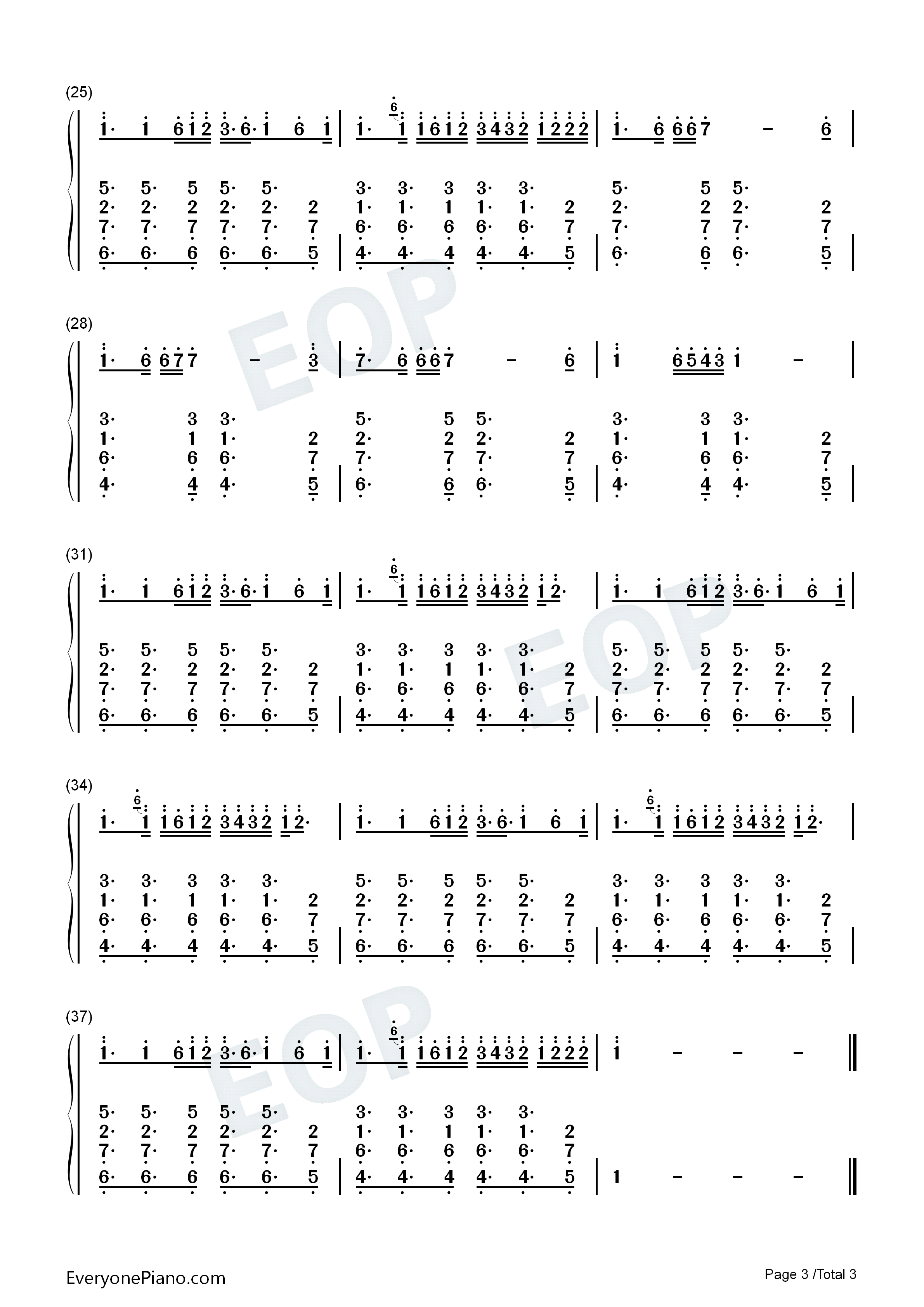 Summer_Feelings钢琴简谱_Lennon_Stella_Charlie_Puth演唱