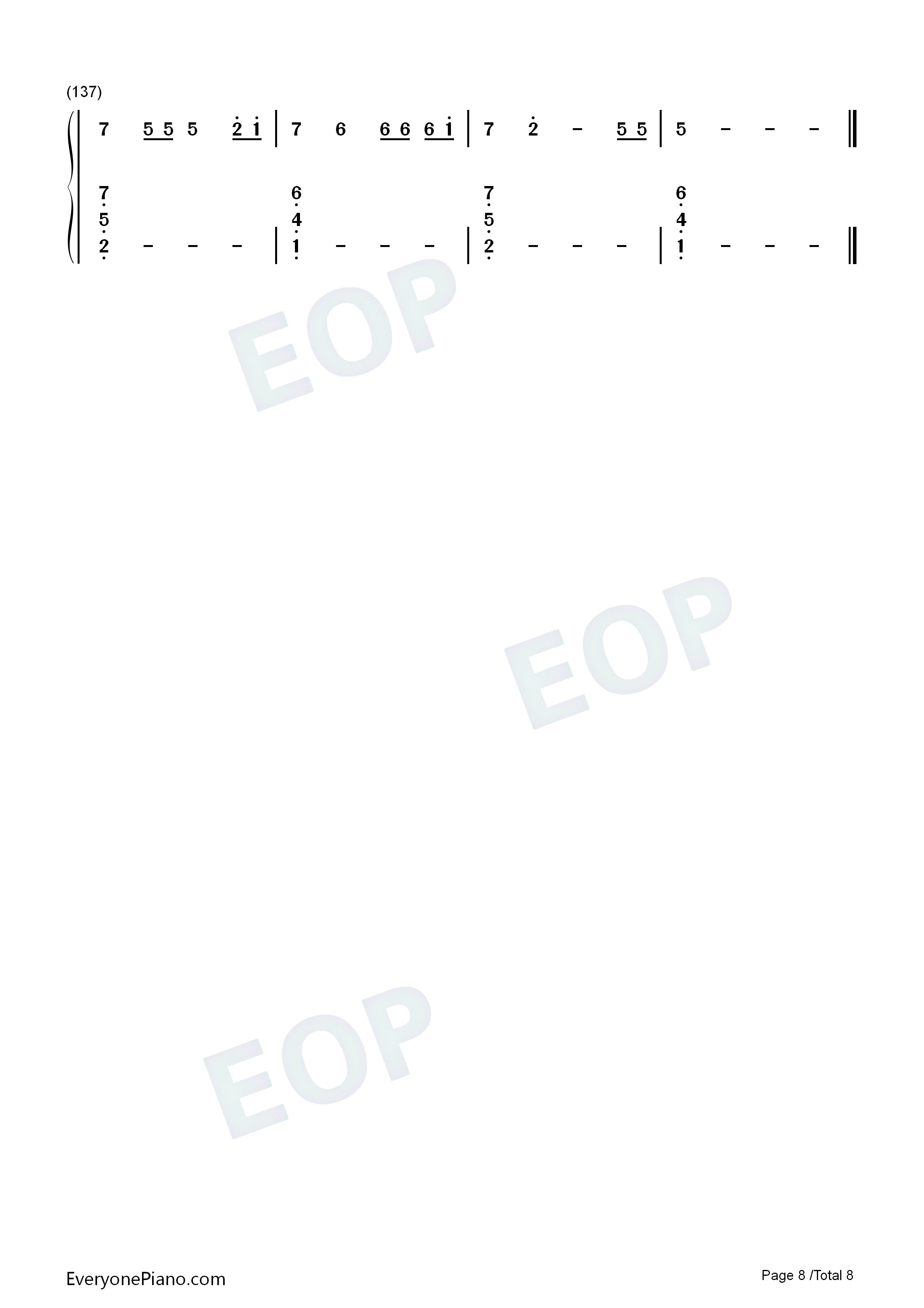 Black_Parade钢琴简谱_Beyoncé演唱