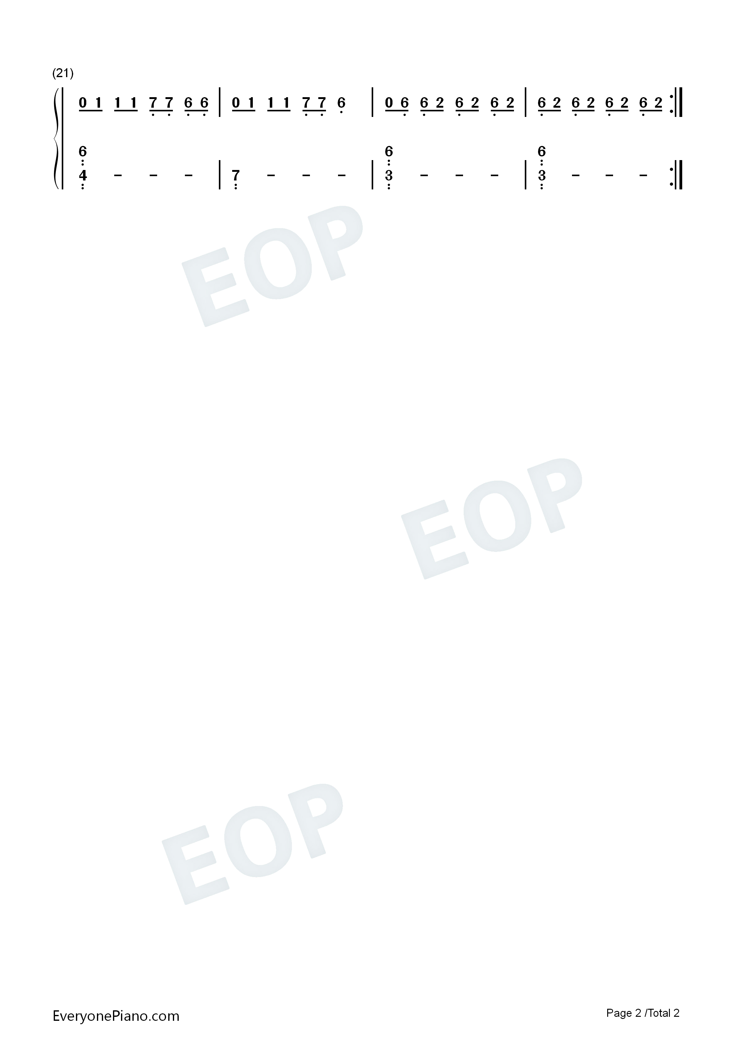 Chicago_Freestyle钢琴简谱_Drake演唱