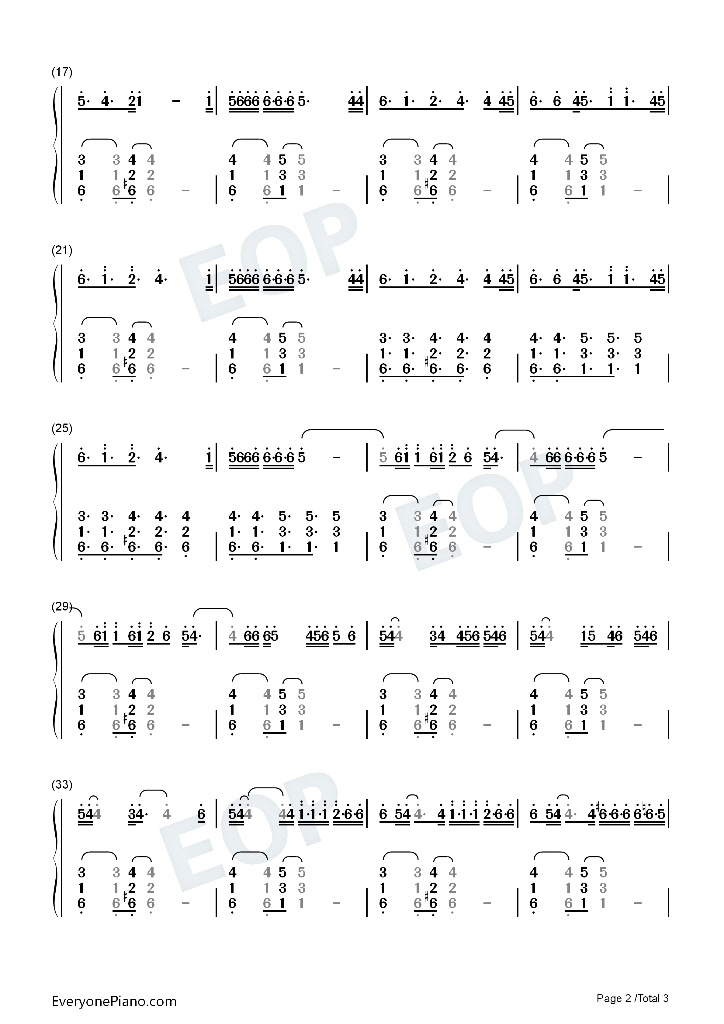 Higher_Ground钢琴简谱_Martin_Garrix_John_Martin演唱