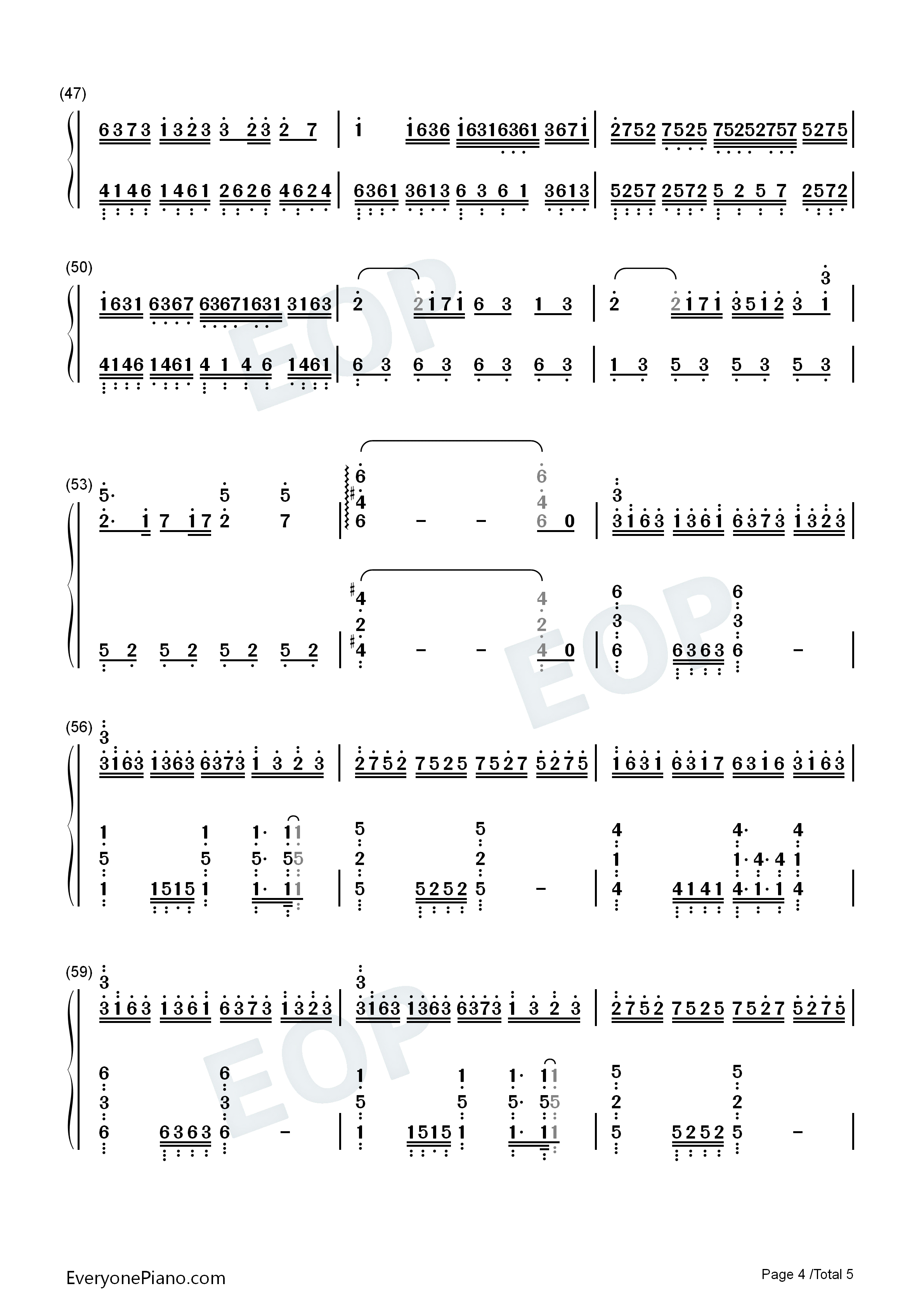 Crystallize钢琴简谱_Lindsey_Stirling演唱