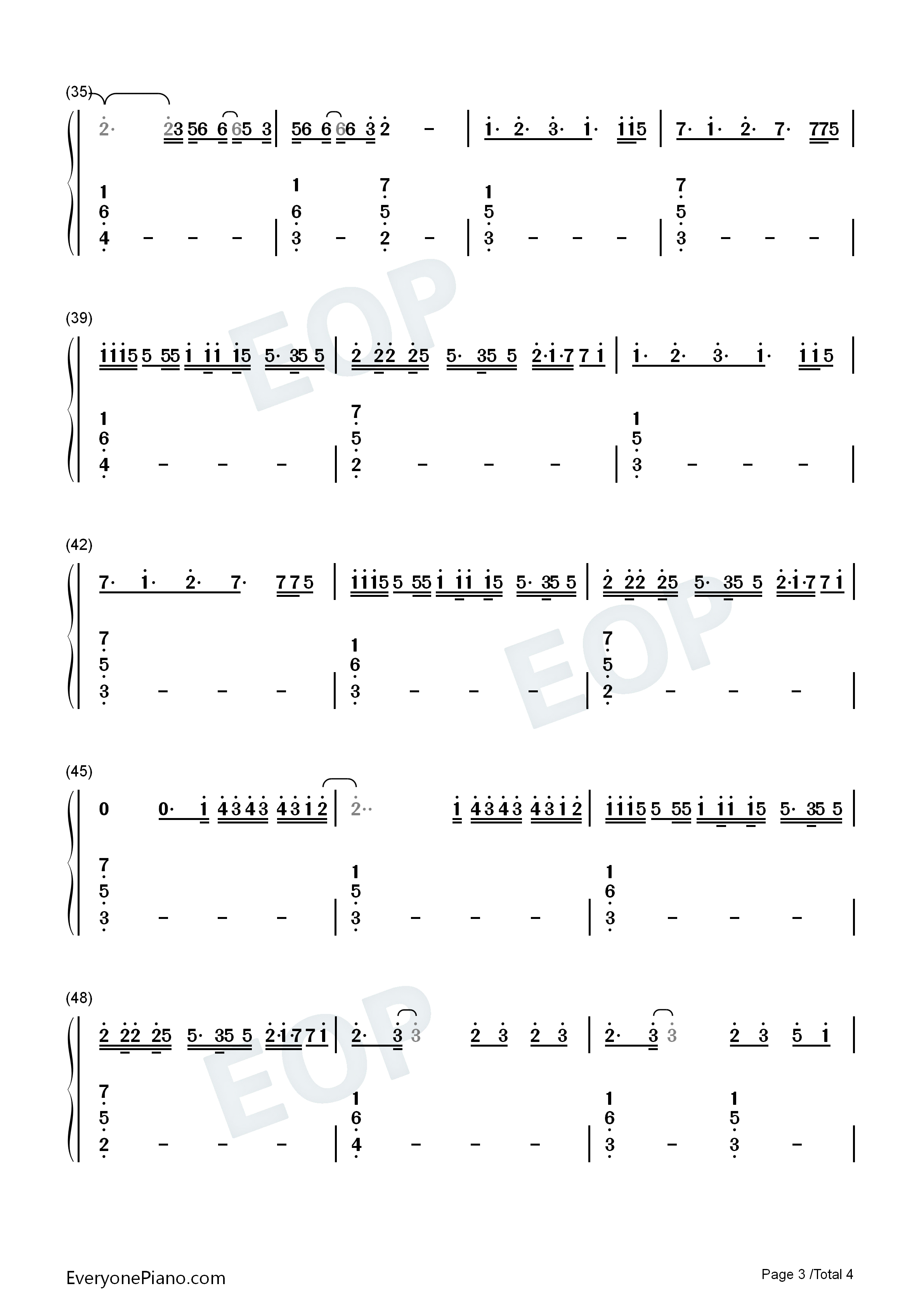 Slow_Grenade钢琴简谱_Ellie_Goulding_Lauv演唱