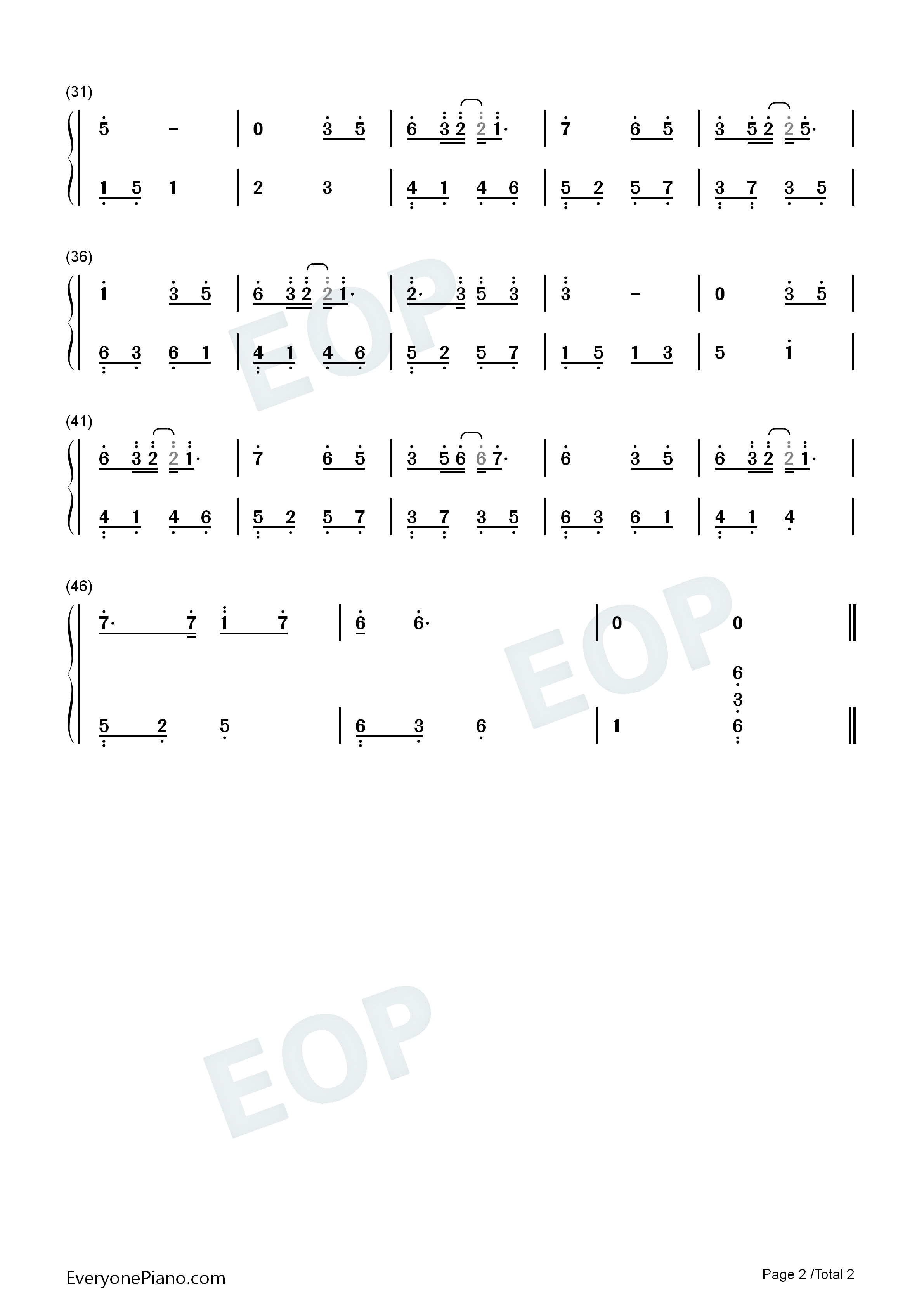 十年人间钢琴简谱_李常超演唱