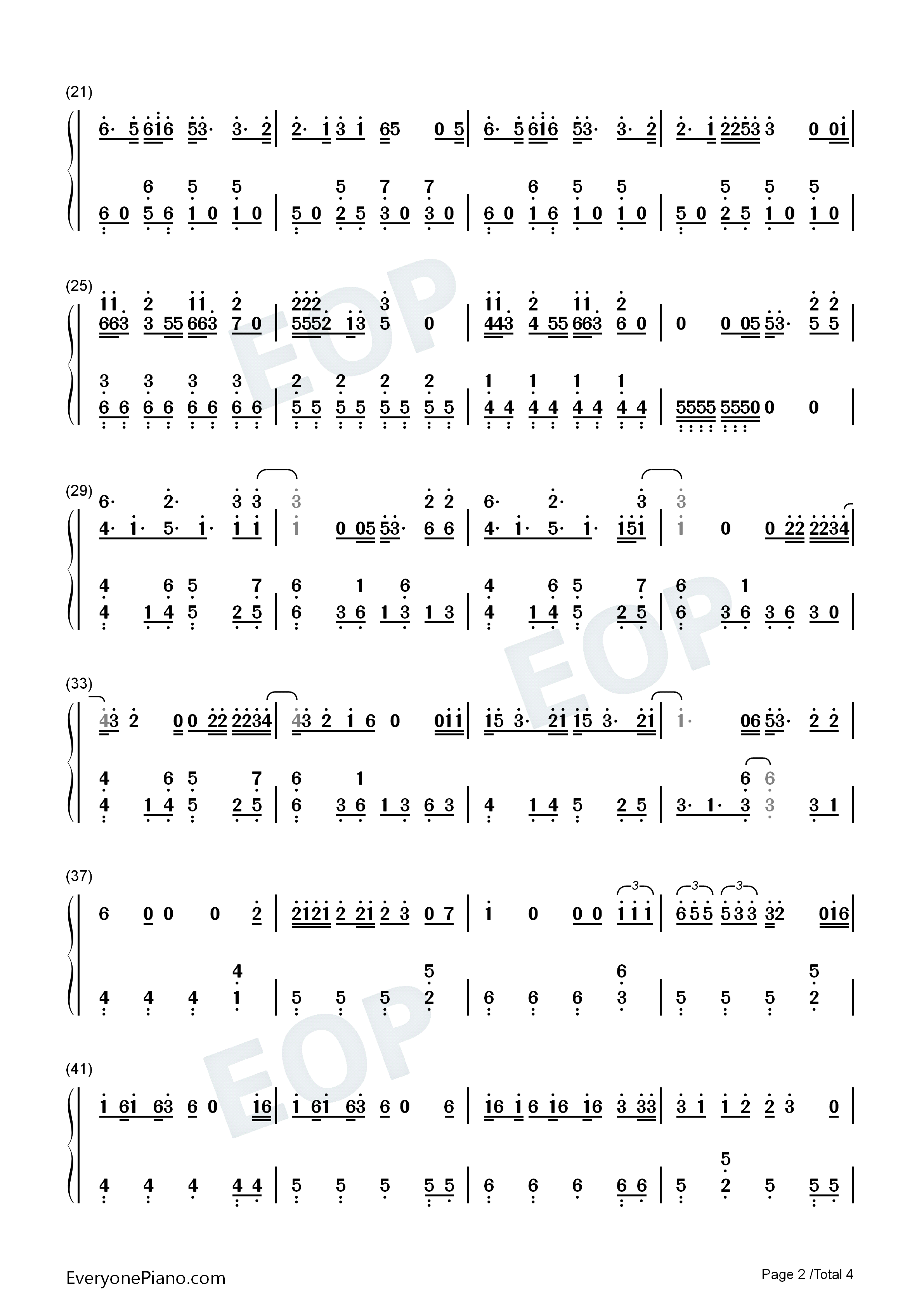 My_My钢琴简谱_Seventeen演唱