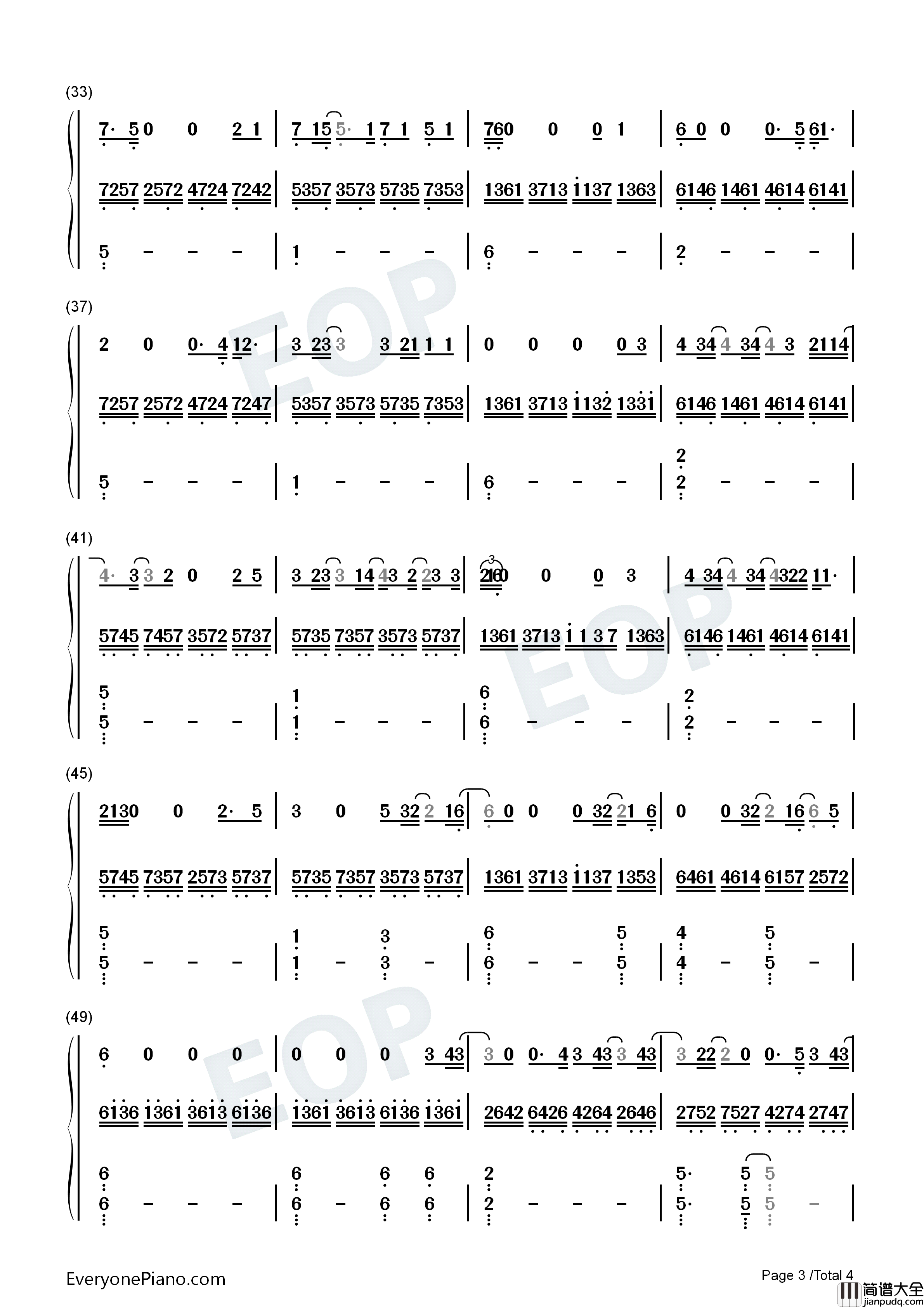 Break_My_Heart_Again钢琴简谱_Finneas演唱