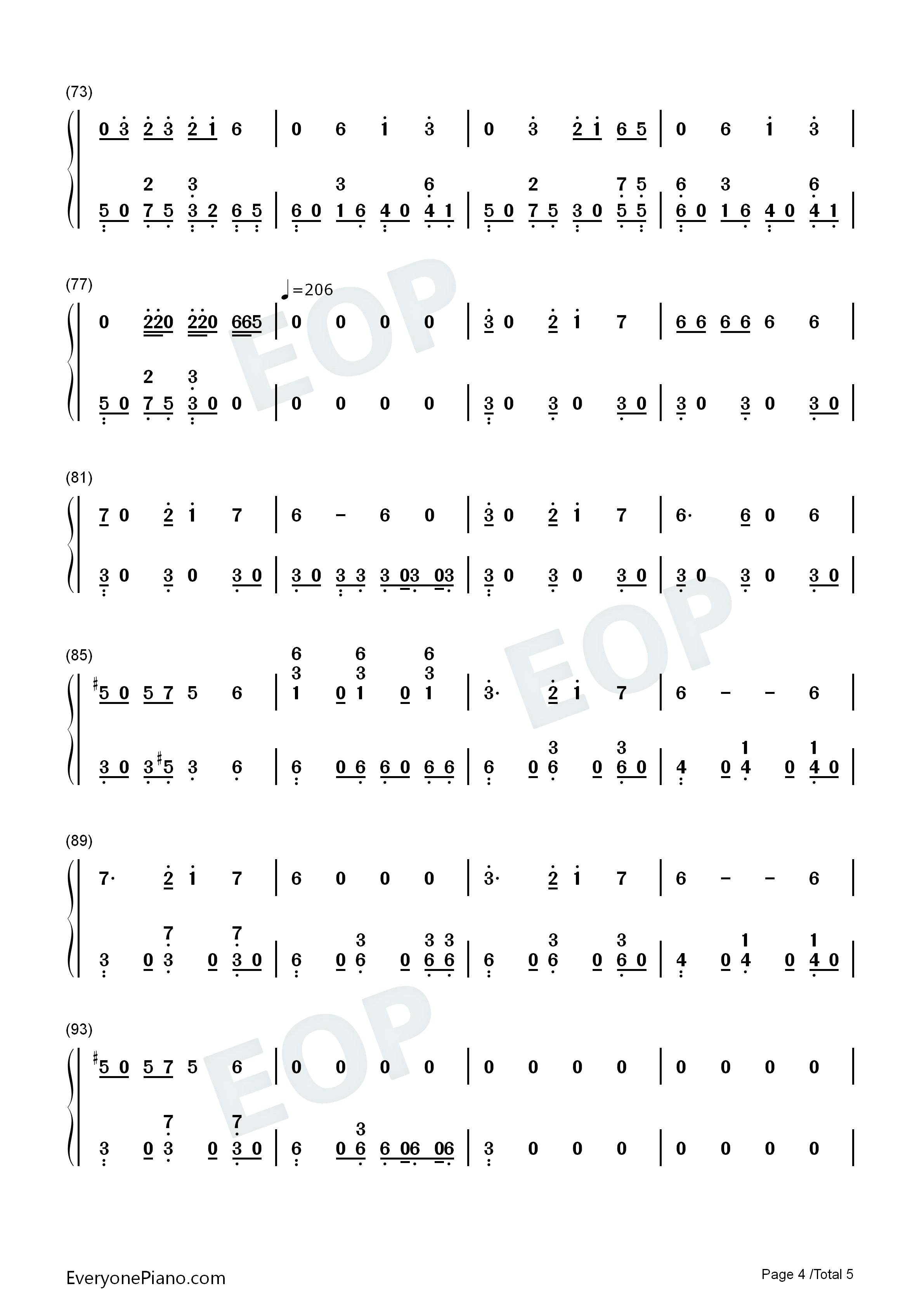 Maria钢琴简谱_华莎_화사演唱