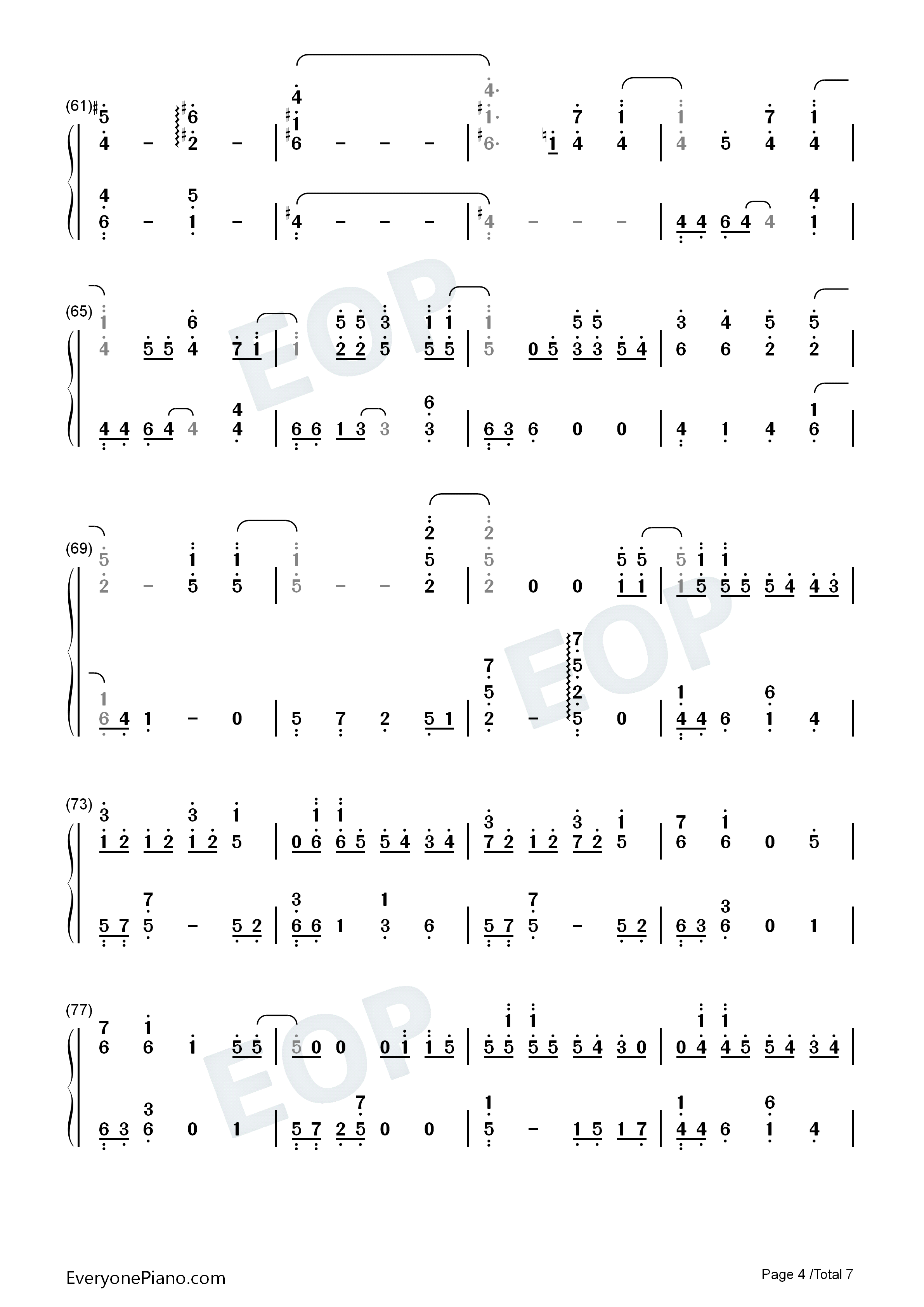 Us_Again钢琴简谱_Seventeen演唱