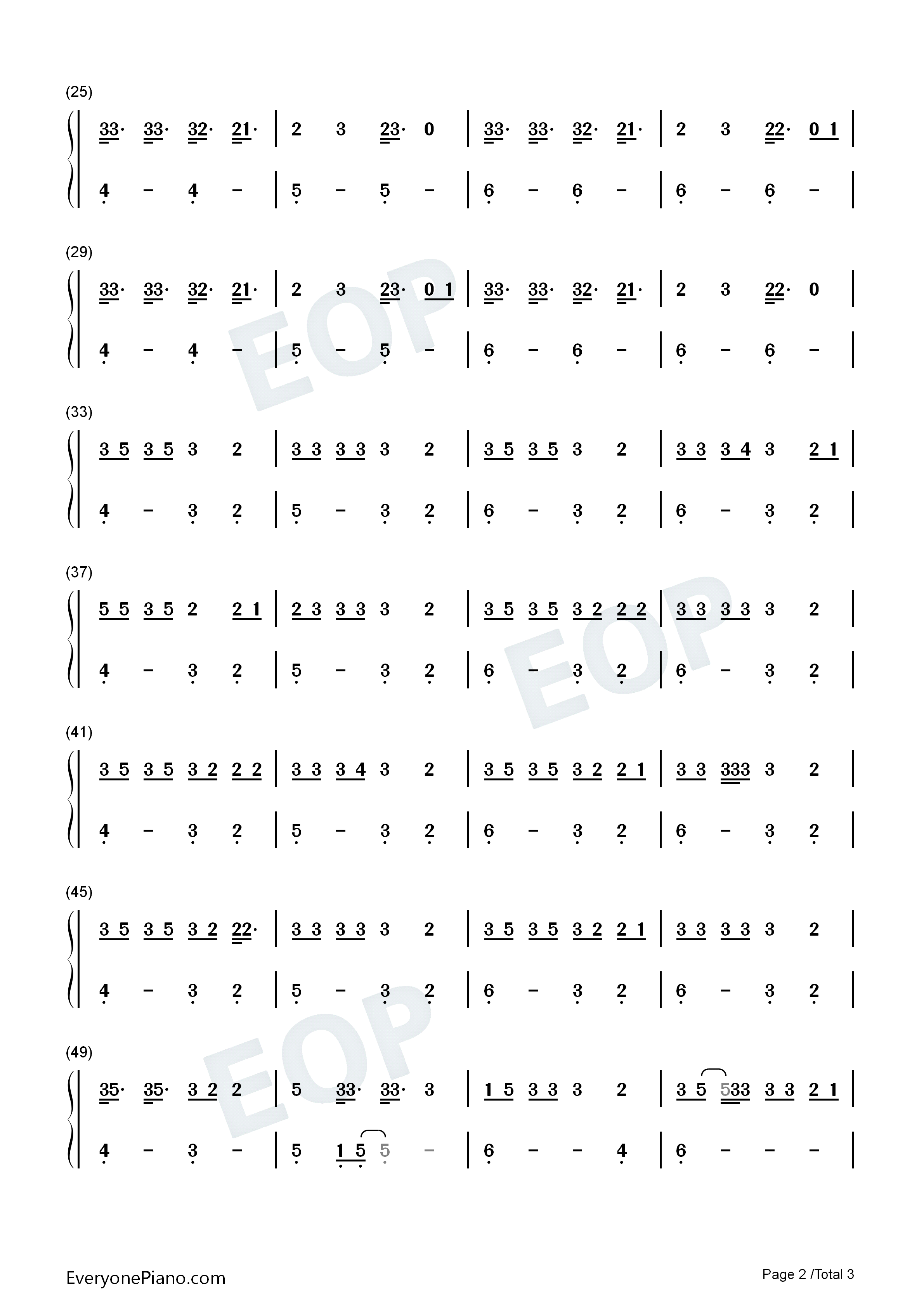 Party_Girl钢琴简谱_StaySolidRocky演唱