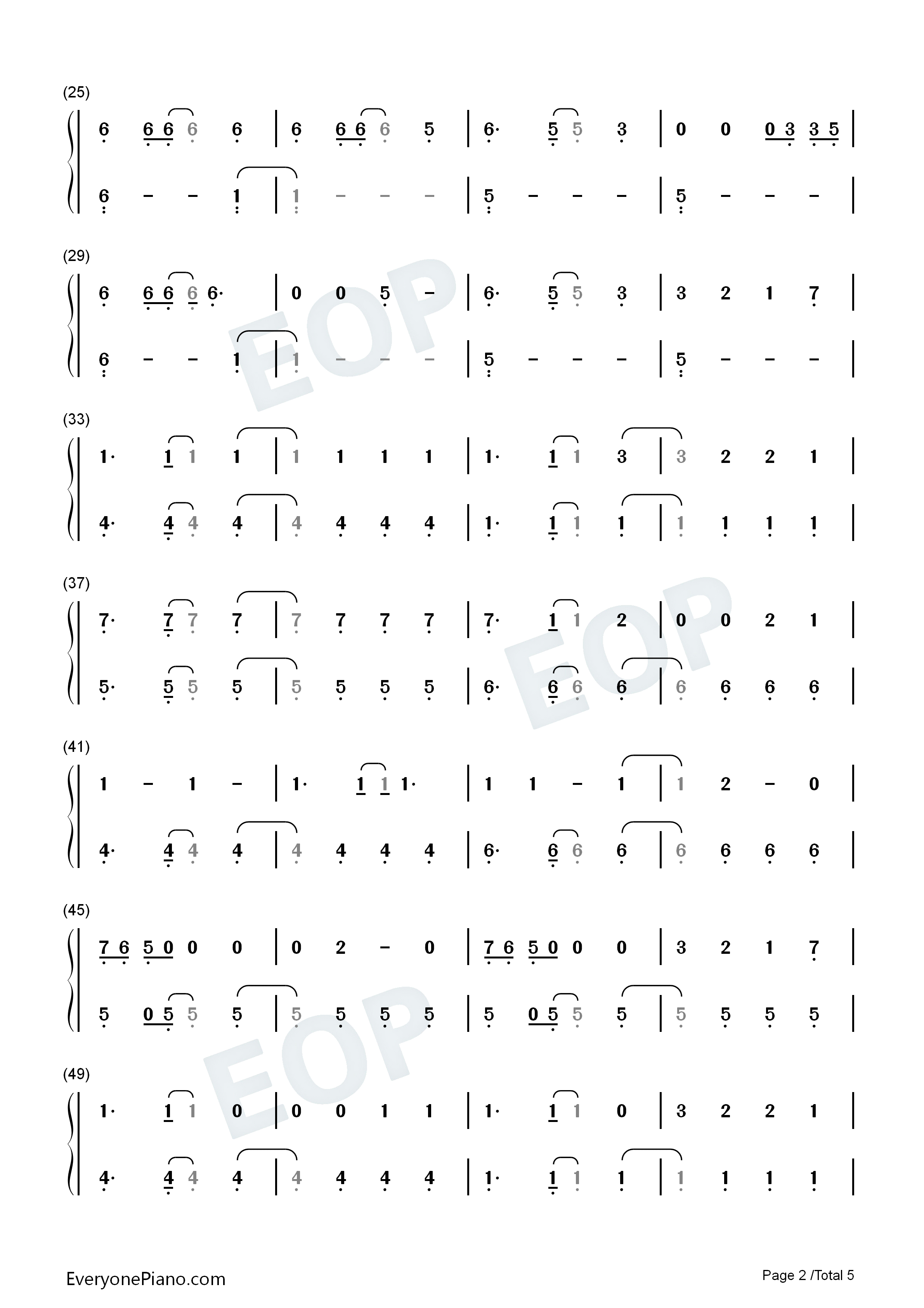 What_Ifs钢琴简谱_Kane_Brown_Lauren_Alaina演唱