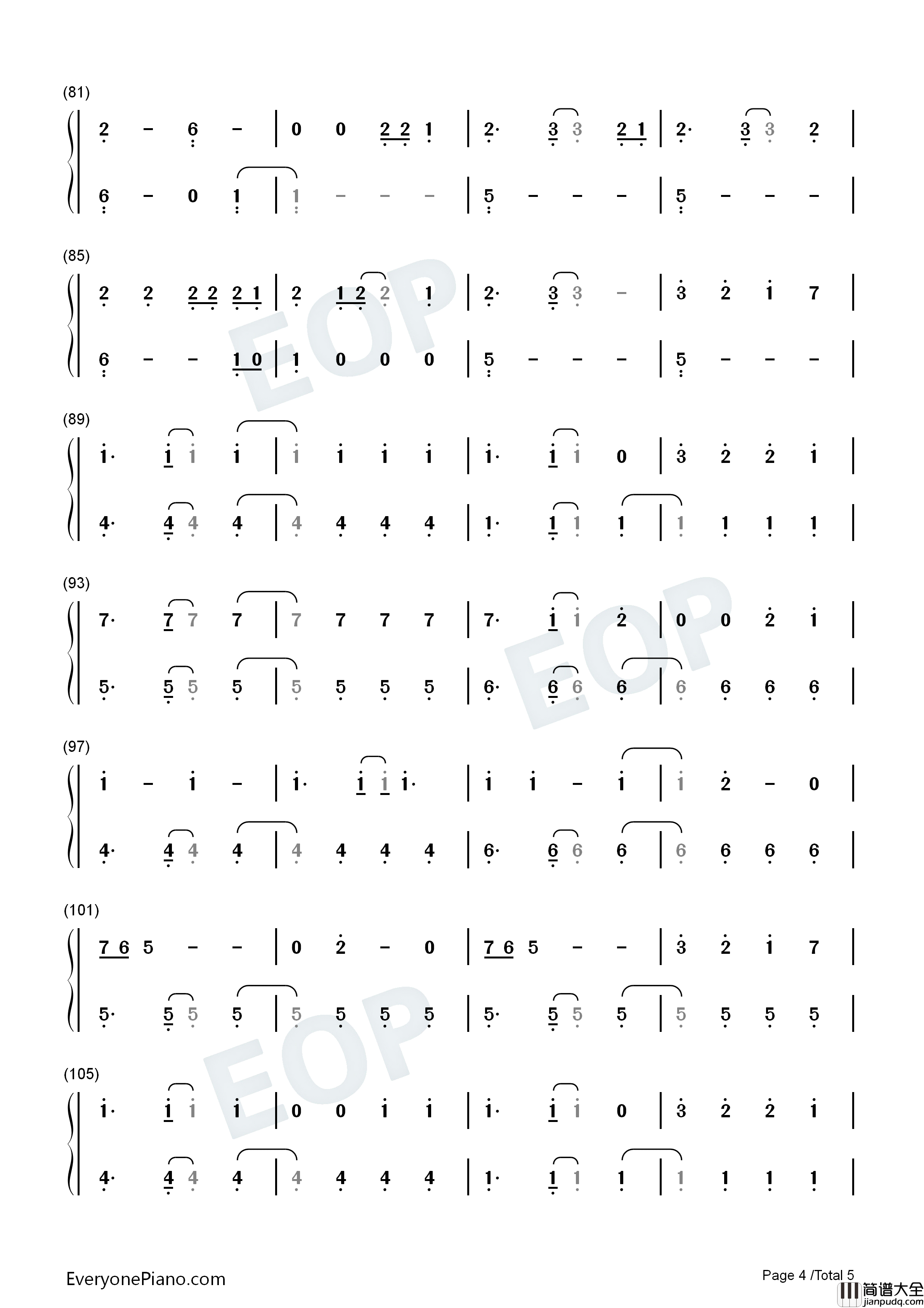 What_Ifs钢琴简谱_Kane_Brown_Lauren_Alaina演唱