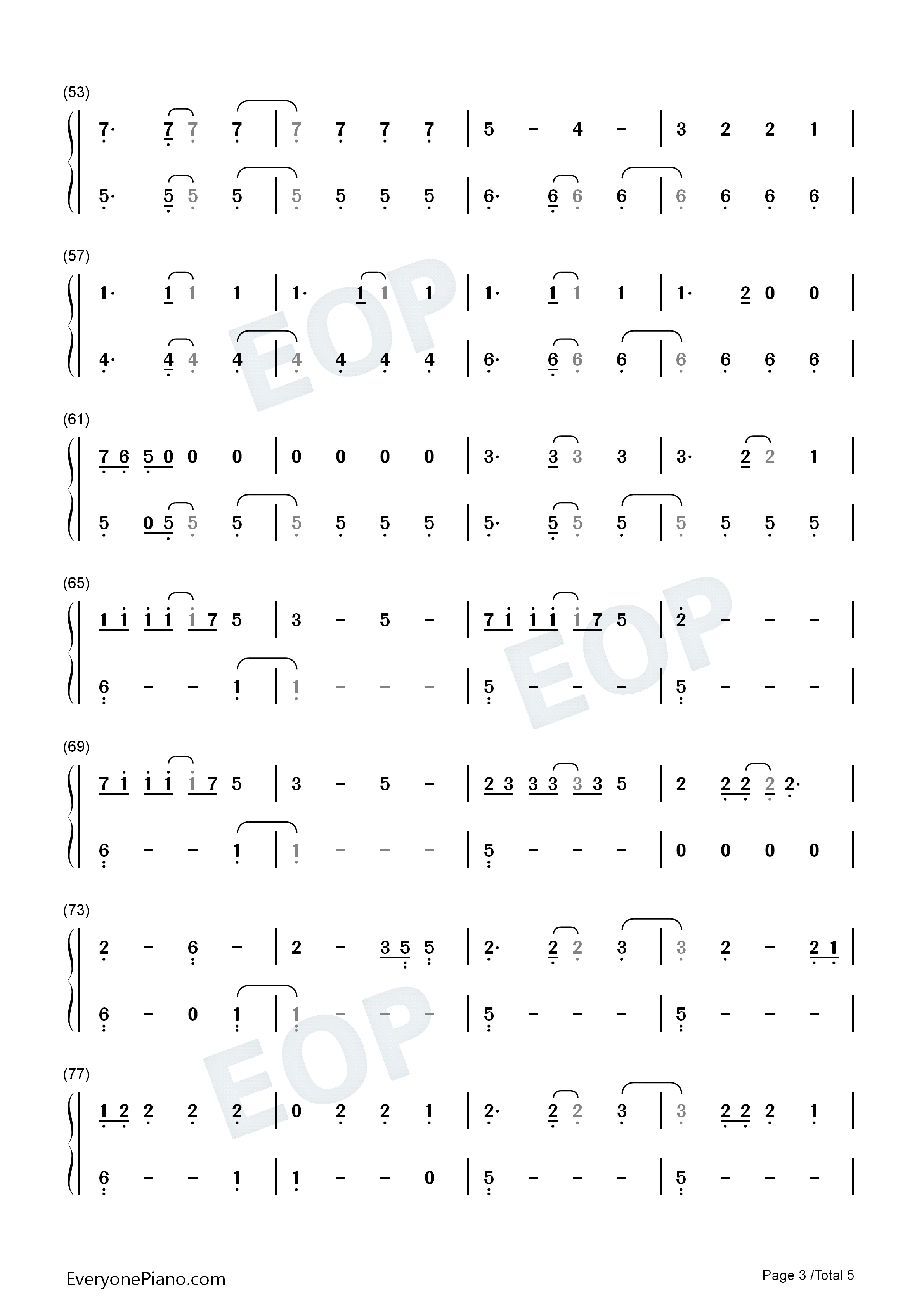 What_Ifs钢琴简谱_Kane_Brown_Lauren_Alaina演唱