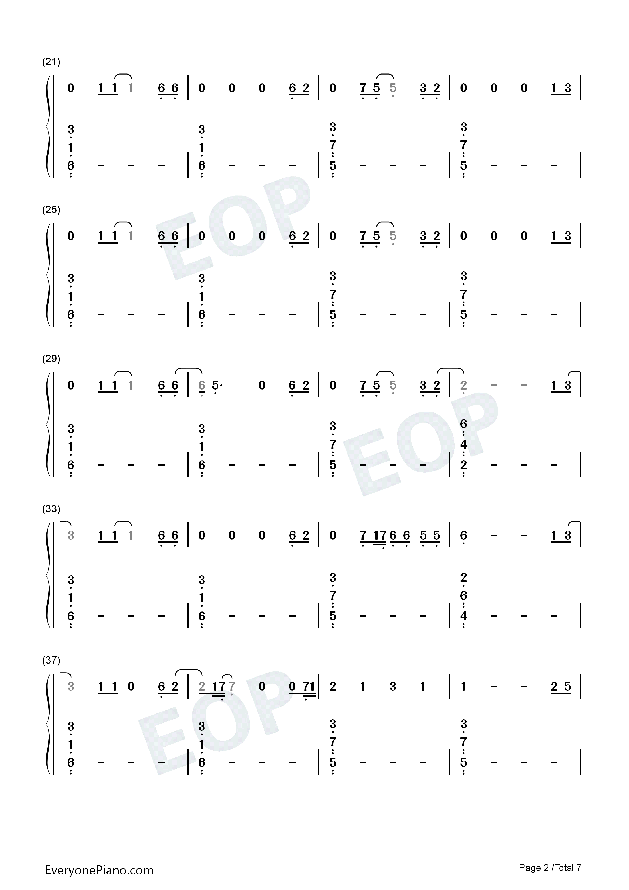 After_Hours钢琴简谱_The_Weeknd演唱