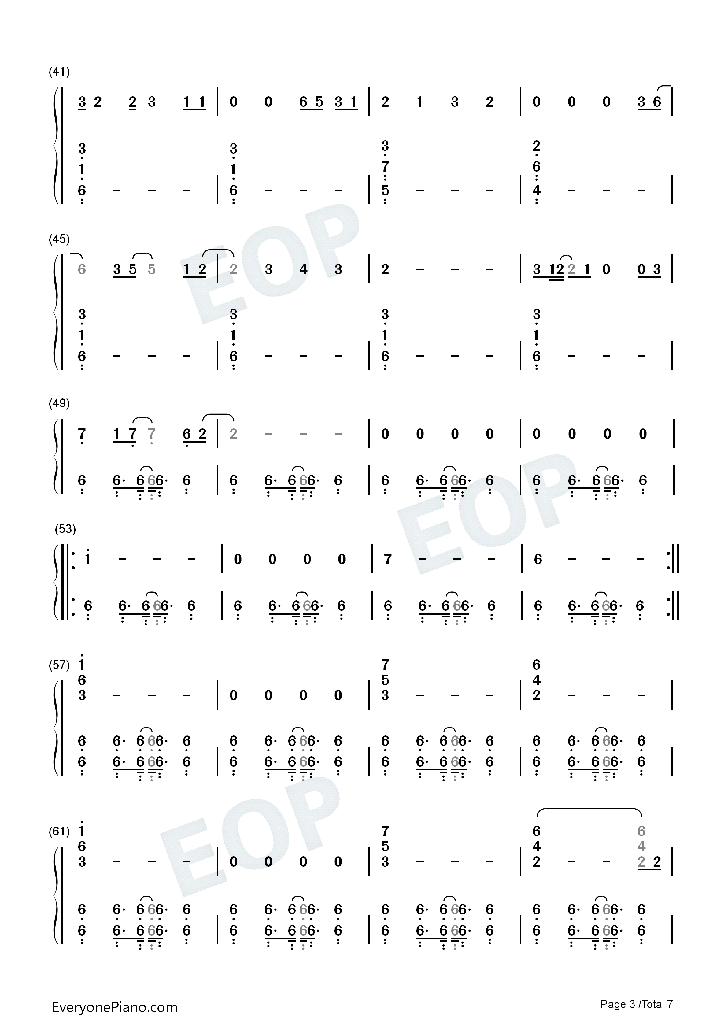 After_Hours钢琴简谱_The_Weeknd演唱