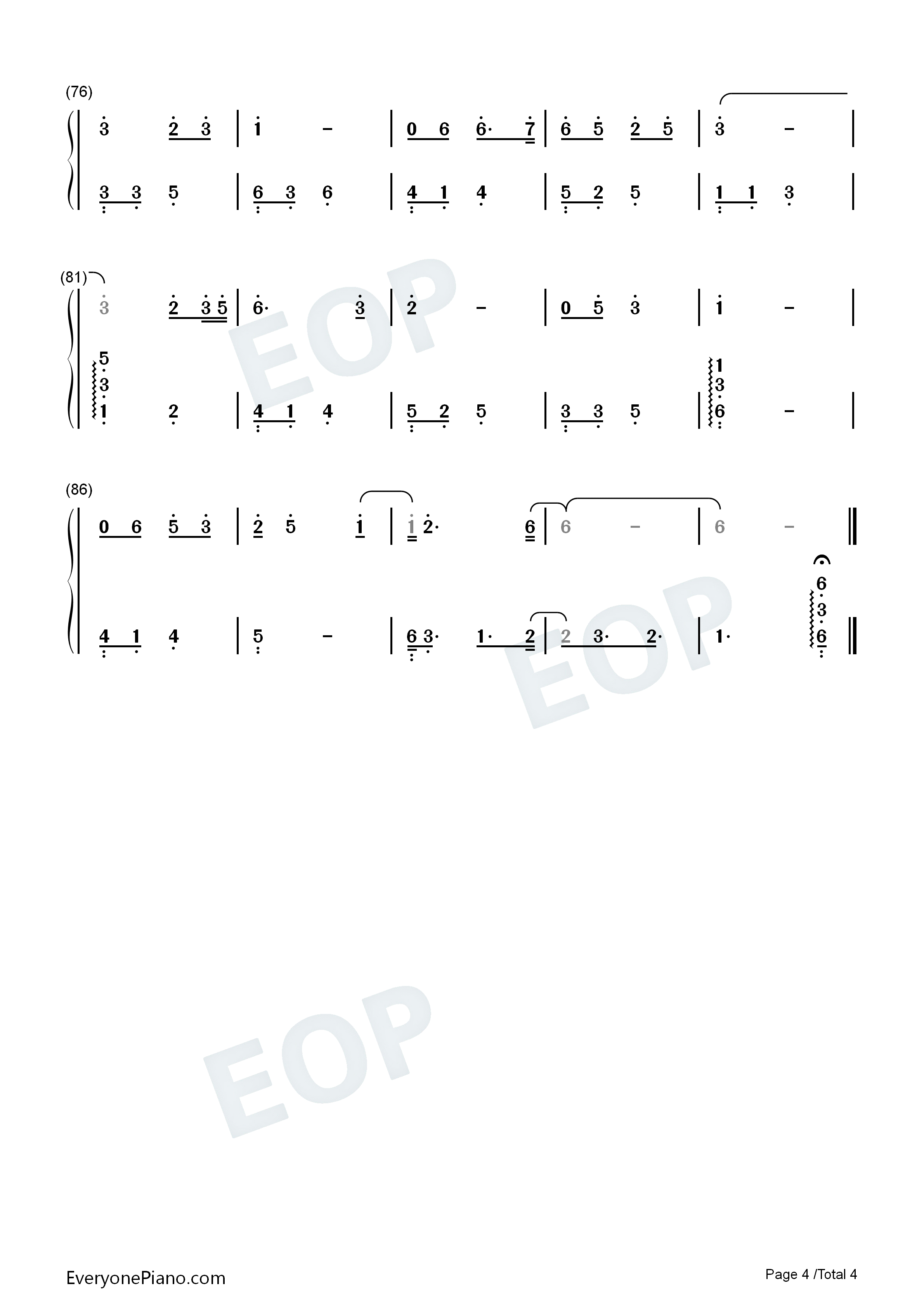 闲庭絮钢琴简谱_刘珂矣演唱